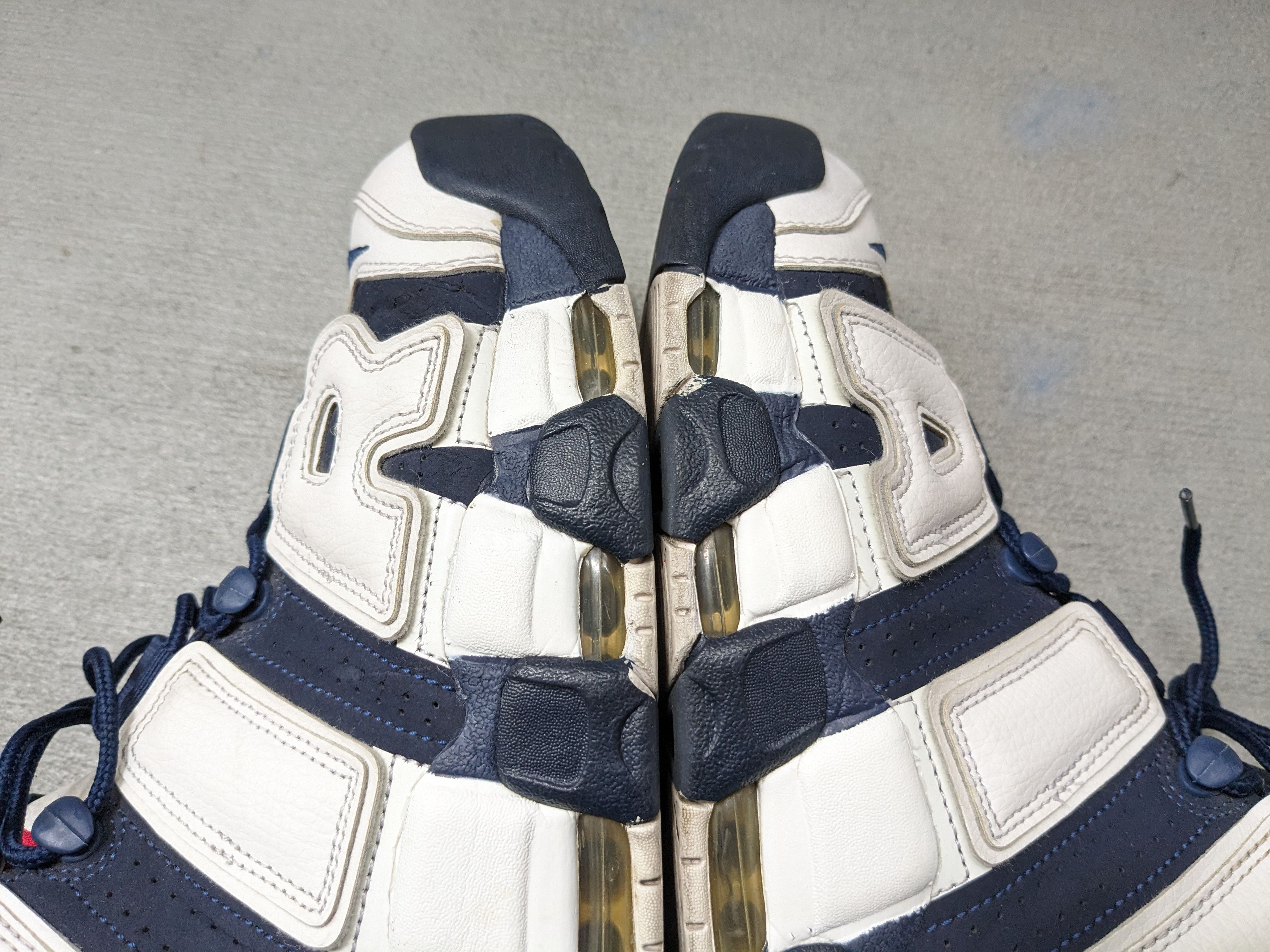 Nike Nike Air More Uptempo Olympic Size 12 Navy 414962-104 Size US 12 / EU 45 - 7 Thumbnail
