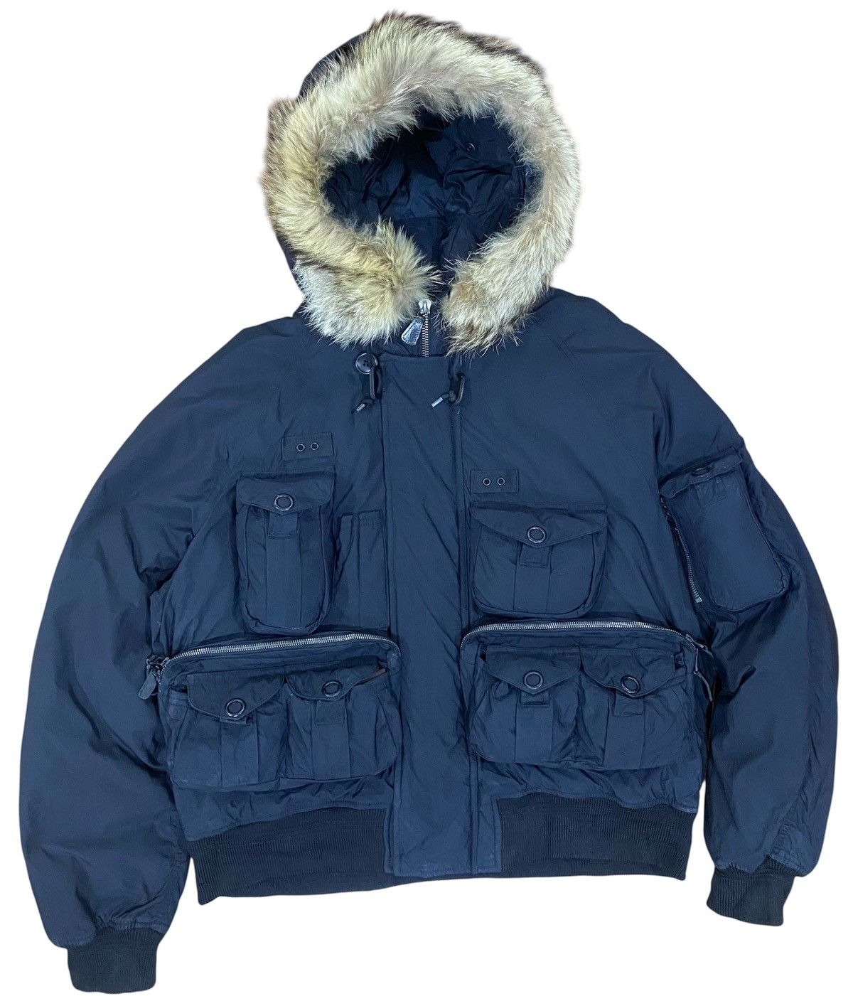 Polo Ralph Lauren Rare Polo Ralph Lauren Military Puffer Coyote Bomber Jacket Size US M / EU 48-50 / 2 - 1 Thumbnail