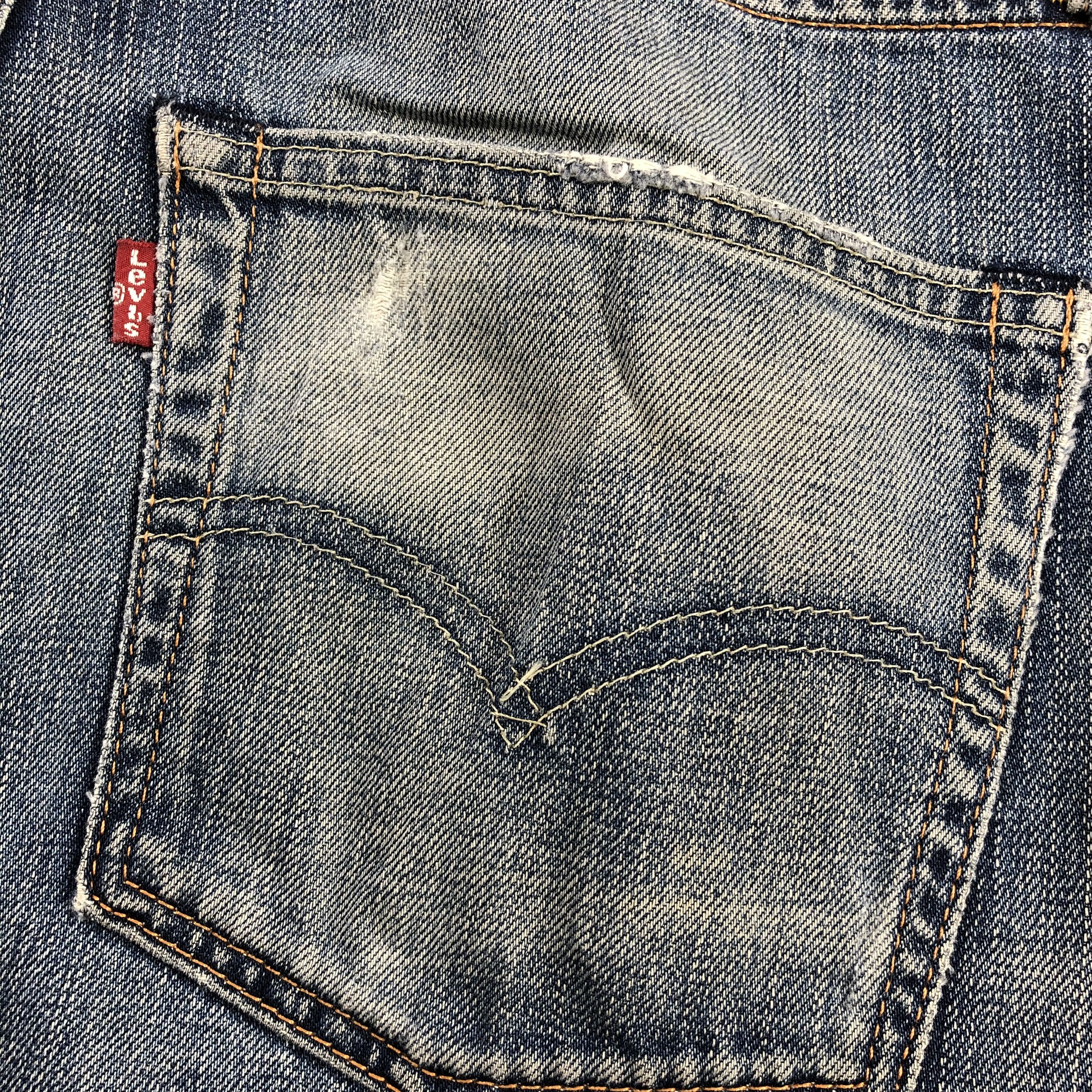 Levi's × Levi's Vintage Clothing × Vintage Vintage Ripped Levis 502 Jeans-JM2711 Size US 32 / EU 48 - 8 Thumbnail