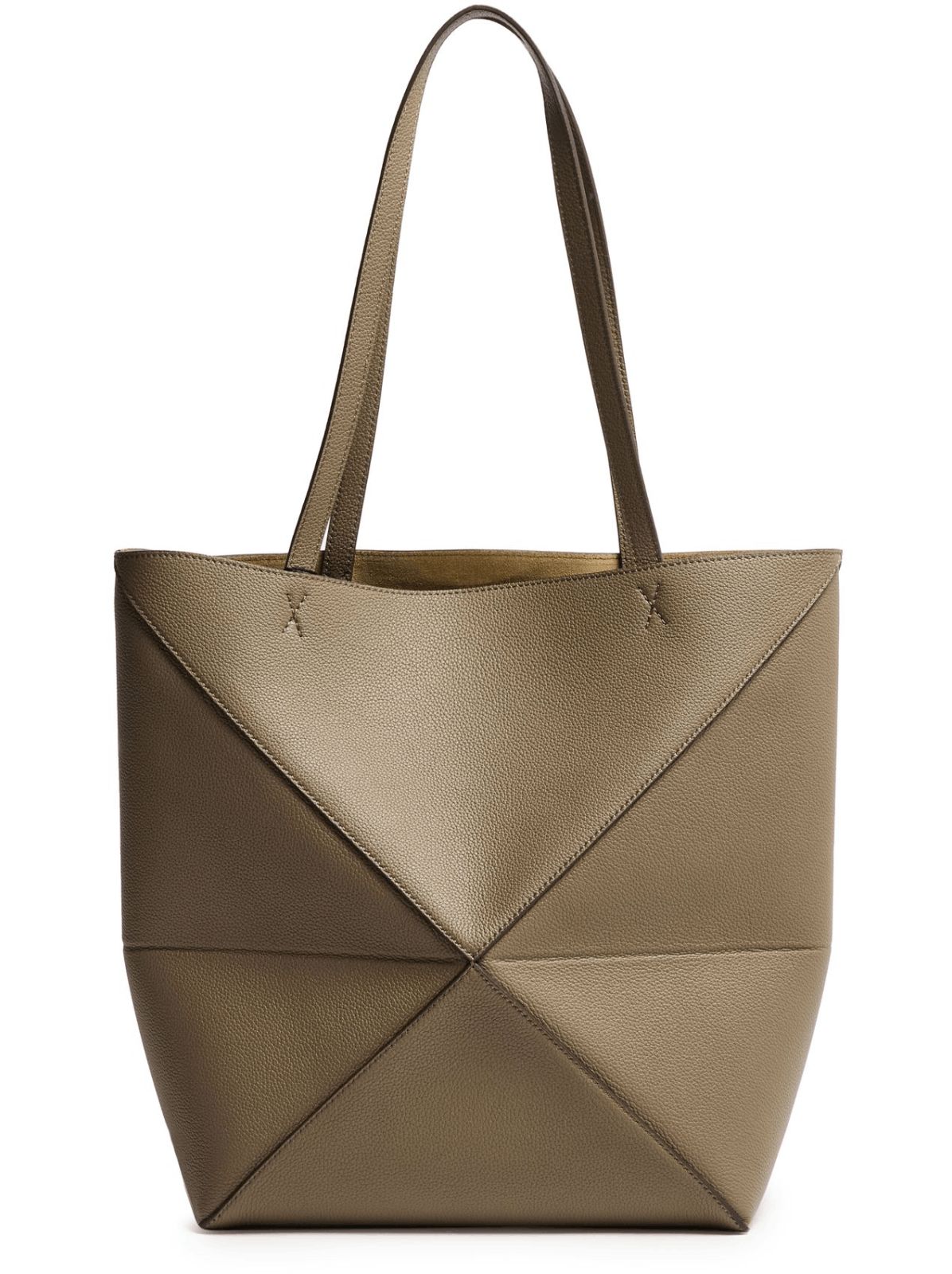 Loewe LOEWE Puzzle Medium Fold Taupe Leather Tote New & Authentic Size ONE SIZE - 3 Thumbnail