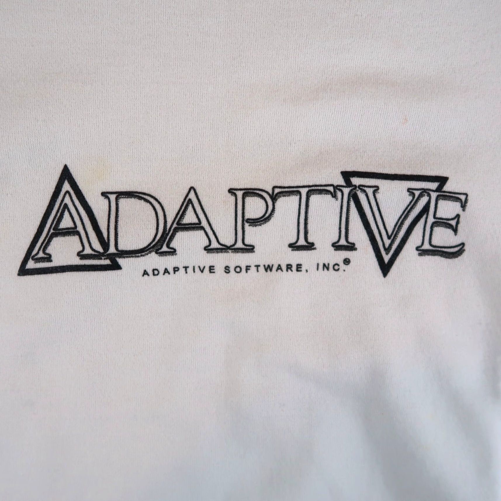 VINTAGE Hanes Sweatshirt Unisex XL Crew Neck White 80s Vintage Raglan Graphic Print All Seasons Activewear Reading Book Club Jane Austen
