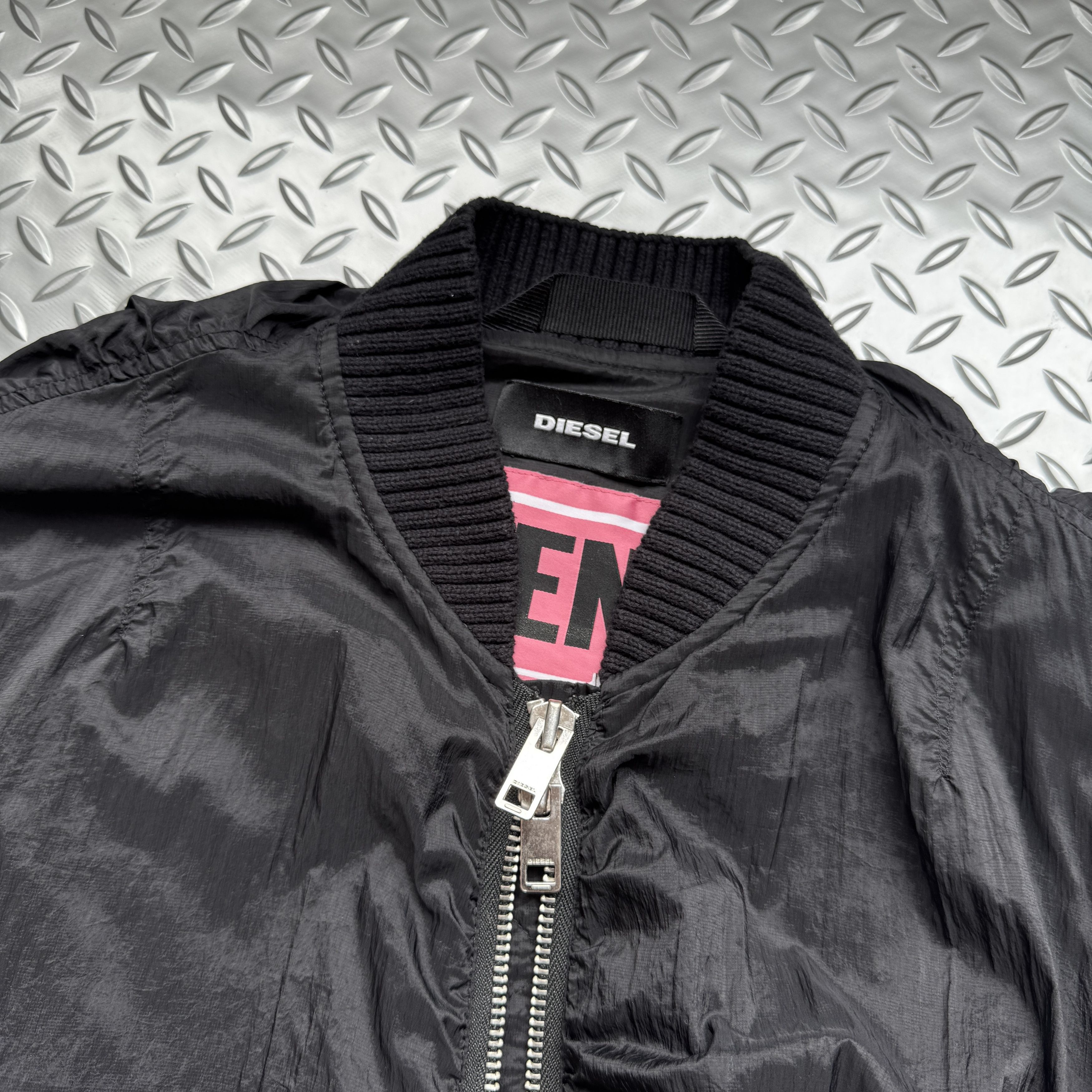 Diesel Diesel × Silence in Noise Oversized Bomber Jacket Size US L / EU 52-54 / 3 - 5 Thumbnail
