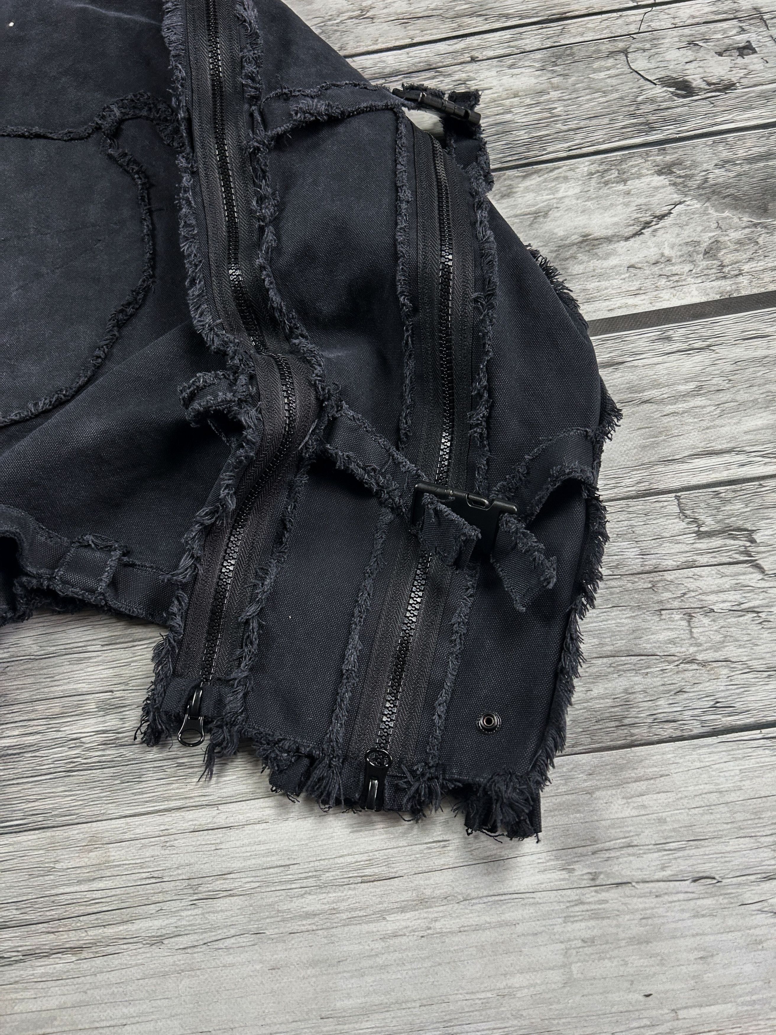 Hysteric Glamour Archive Distressed Double Layer Jacket Deconstructed Style Size US L / EU 52-54 / 3 - 18 Thumbnail