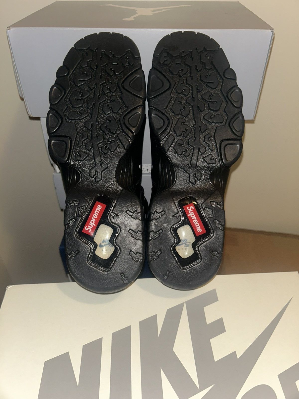 Nike × Supreme Nike SB Air Max 2 CB '94 Low Supreme Black Size US 12 / EU 45 - 5 Thumbnail
