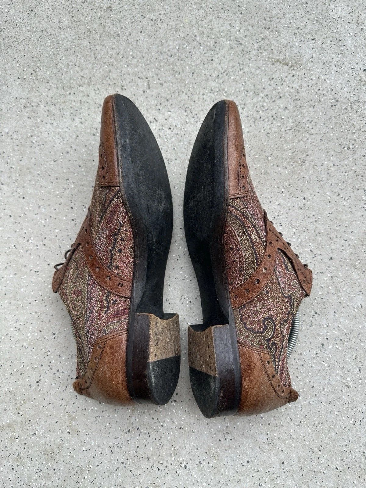 Etro Mens Etro Paisley Shoes Oxford Size 41 Size US 8 / EU 41 - 4 Thumbnail