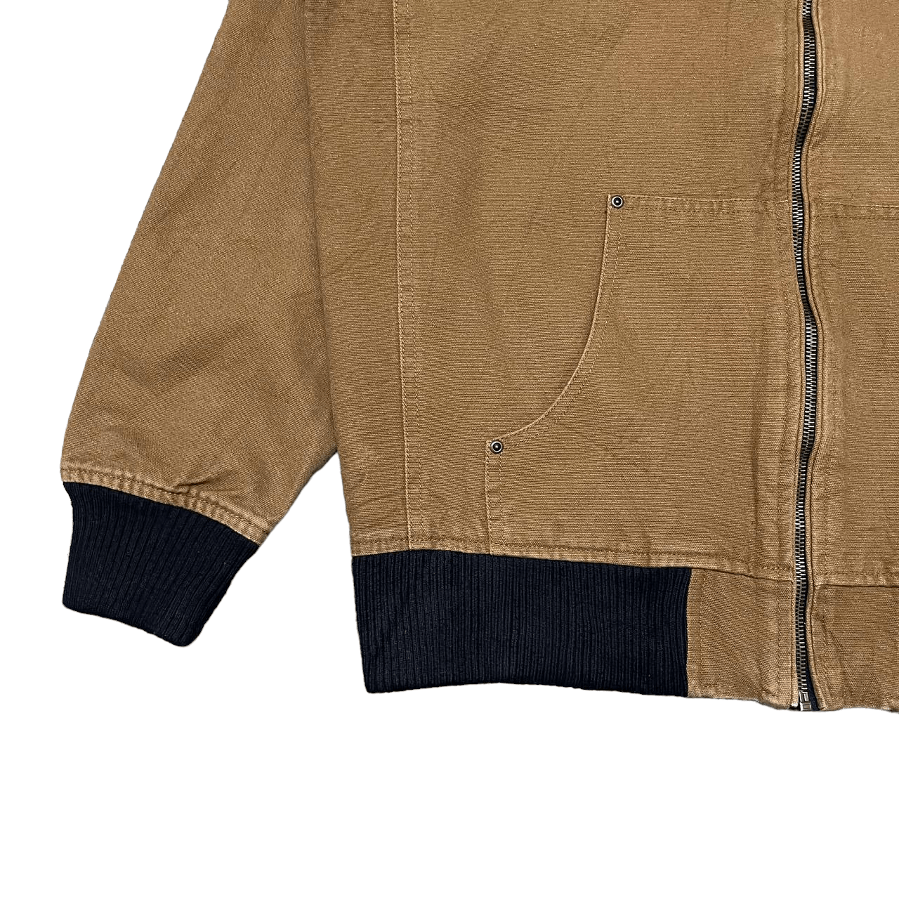Japanese Brand Vintage Ill's Canvas Hooded Jacket Camo Linning Size US XL / EU 56 / 4 - 4 Thumbnail