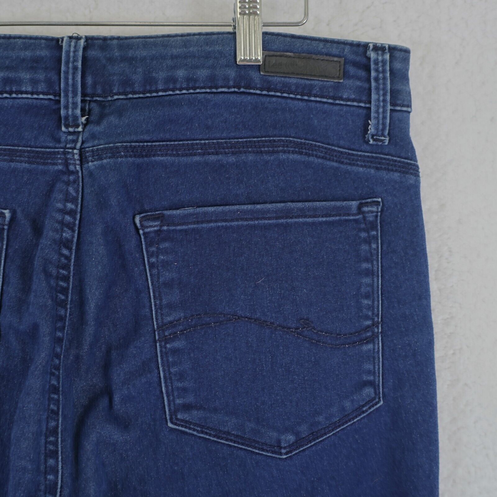 Lee Lee Easy Fit Blue Denim Jeans 14 Short 35/29 High Rise Size 36" / US 14 / IT 50 - 4 Thumbnail