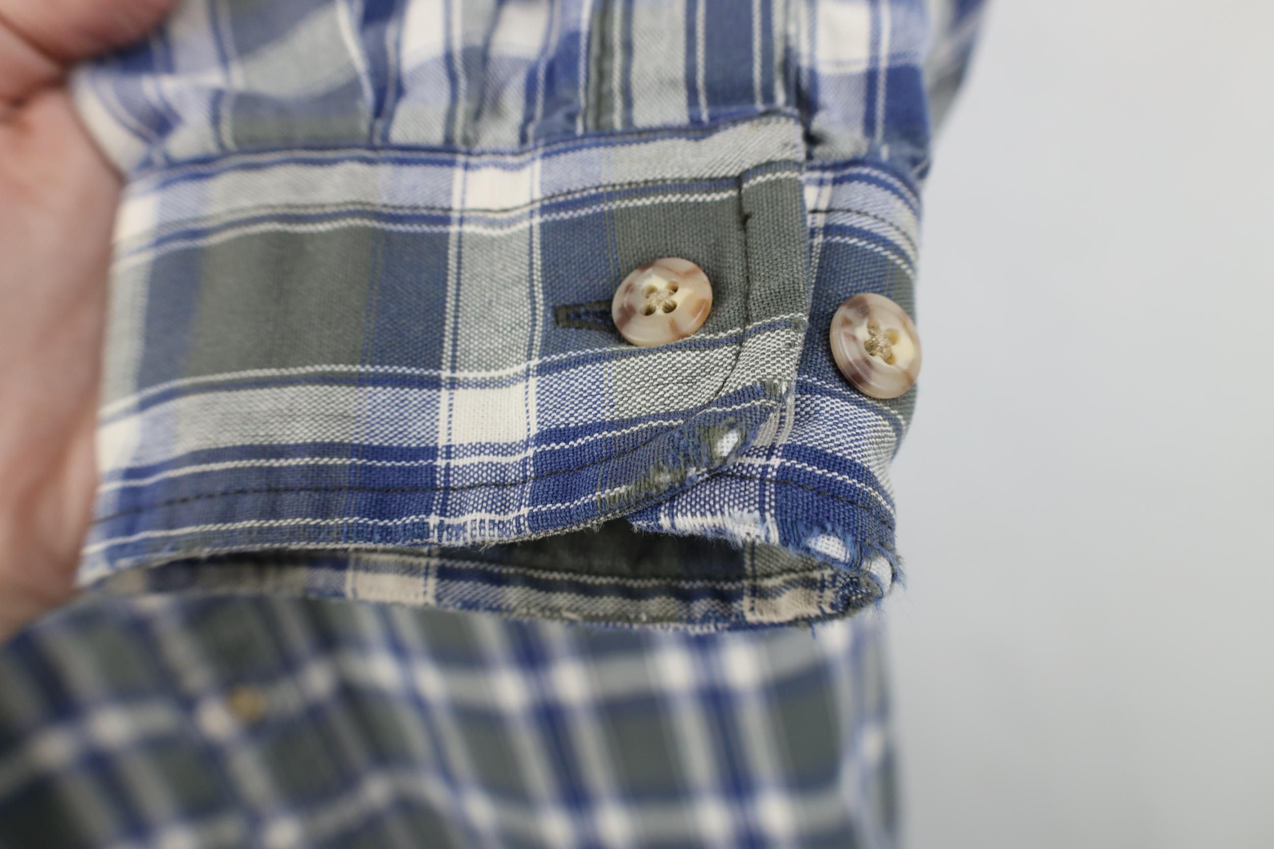 Carhartt Vintge 90s Carhartt Canvas Collared Button Down Shirt Plaid Size US XL / EU 56 / 4 - 7 Thumbnail