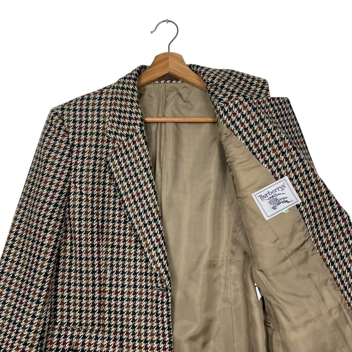 Burberry Burberrys Herringbone Wool Jacket Size M / US 6-8 / IT 42-44 - 10 Thumbnail