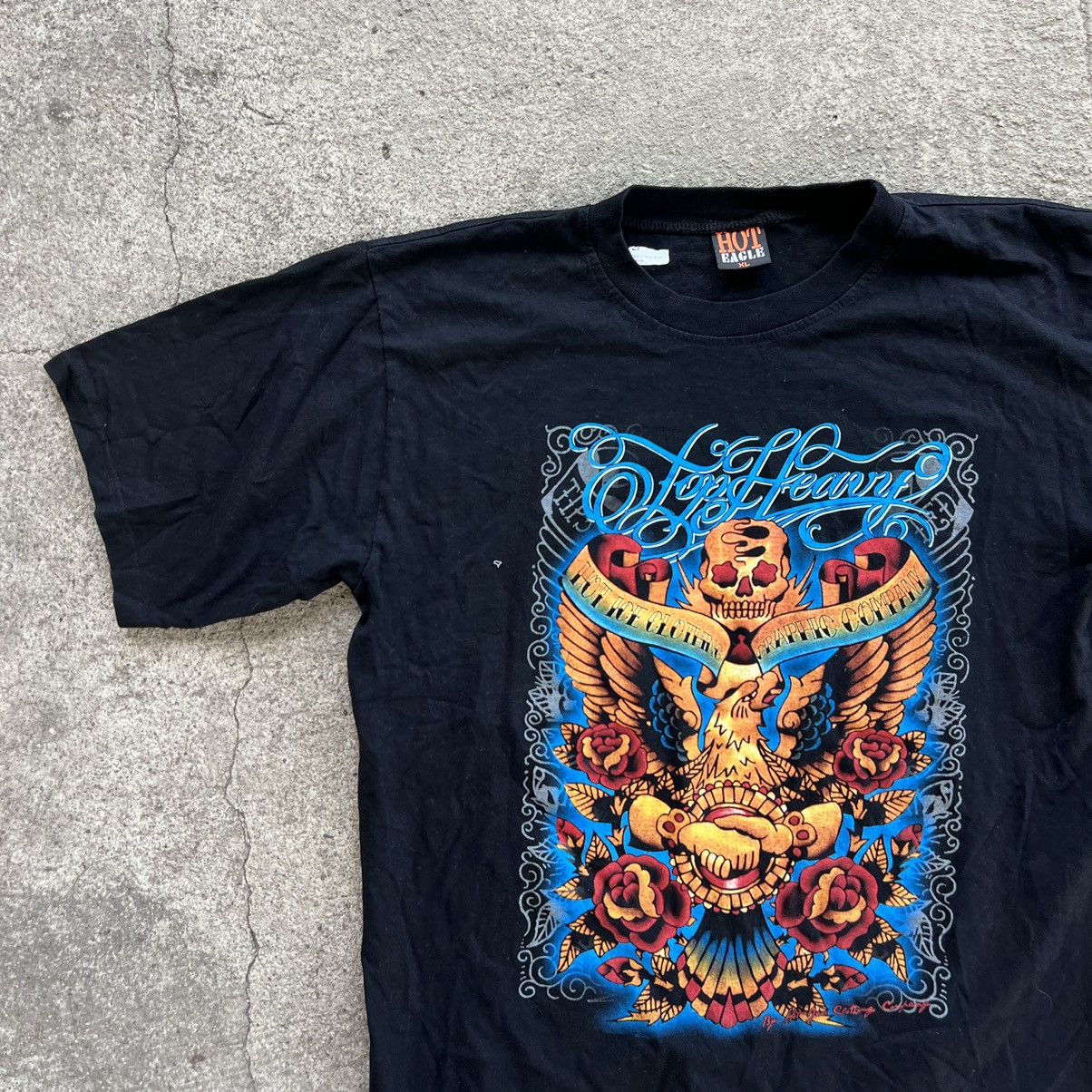 Affliction × Southpole × Vintage Y2K Southpole Affliction Style AOP Graphic Rave Tshirt Size US XL / EU 56 / 4 - 3 Thumbnail