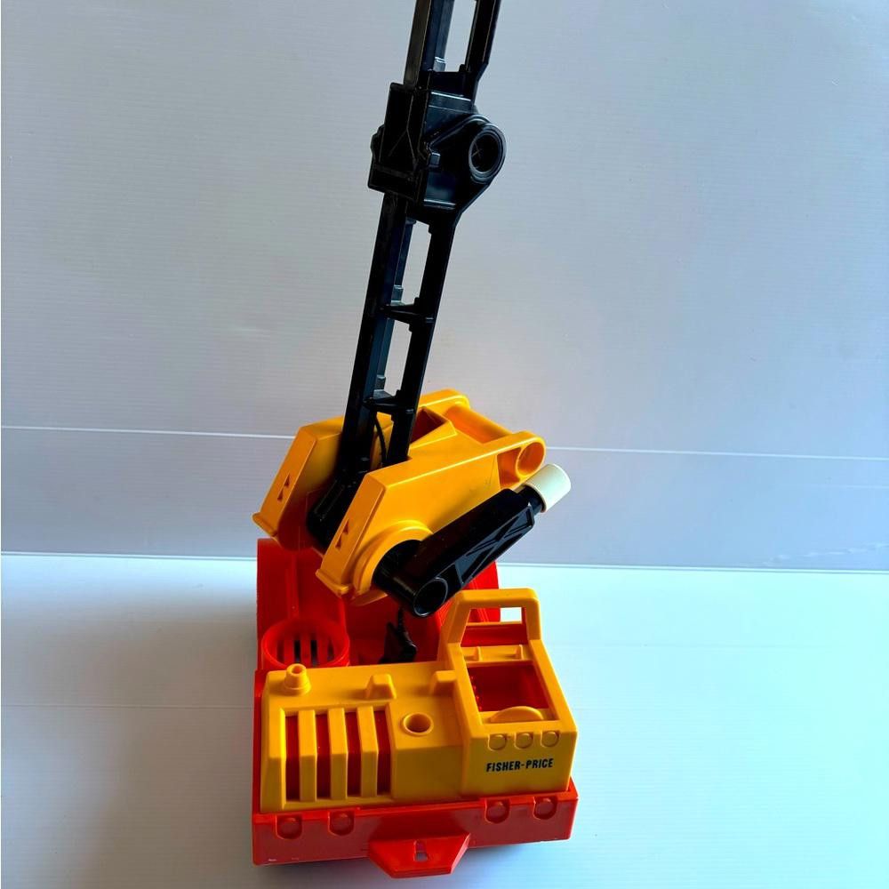 Designer Fisher Price Big Boom Crane Toy Size ONE SIZE - 1 Thumbnail