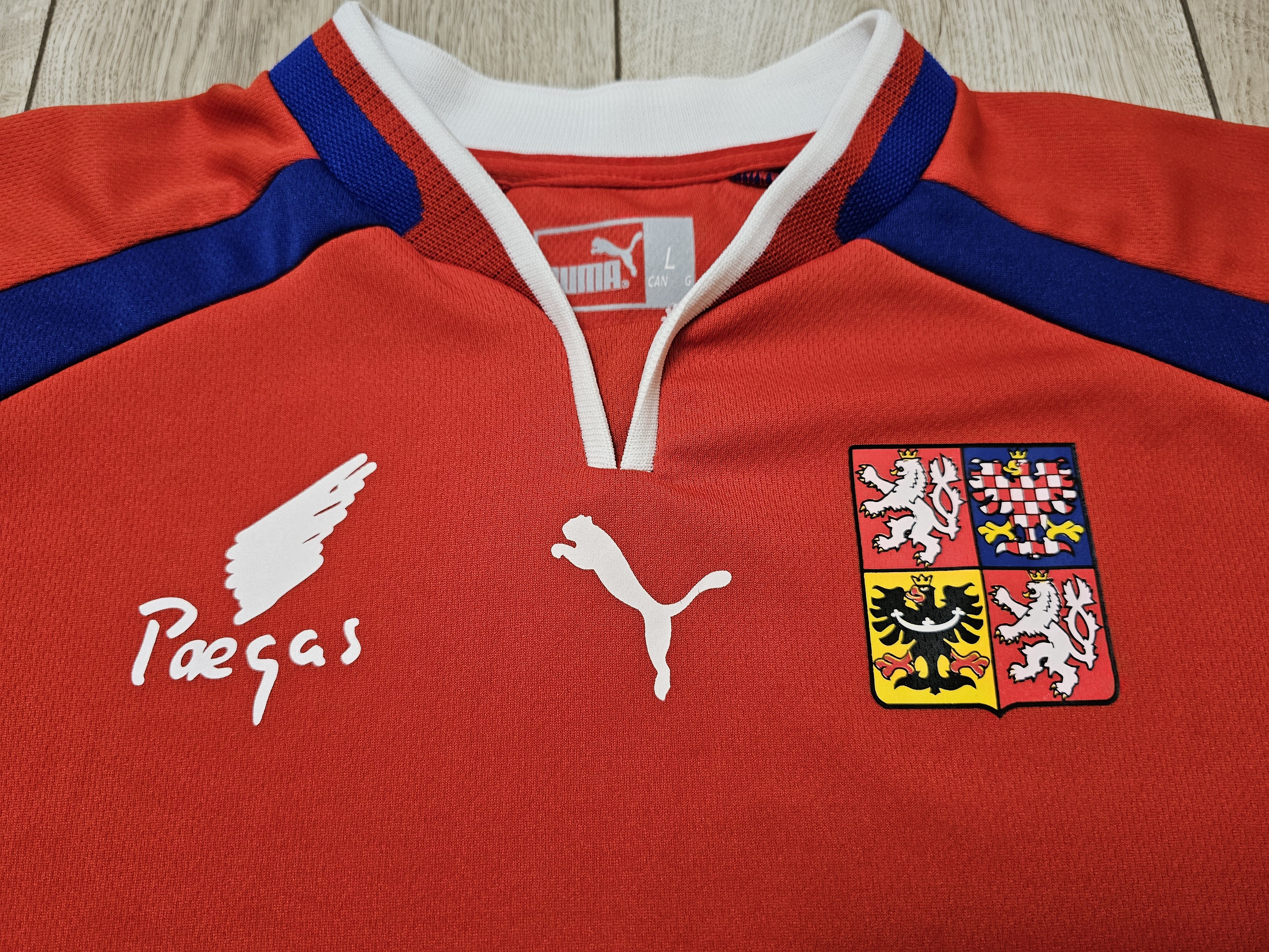 Puma × Vintage CZECH 2000 2002 HOME VINTAGE FOOTBALL SHIRT SOCCER JERSEY Size US XL / EU 56 / 4 - 3 Thumbnail