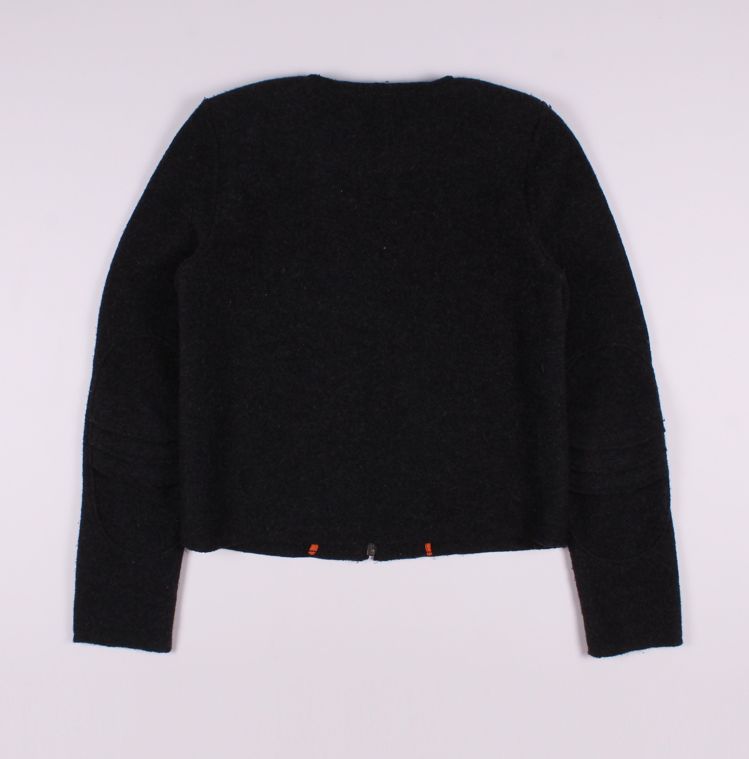 Zadig & Voltaire Zadig & Voltaire Merino Wool Biker Jacket Size L / US 10 / IT 46 - 8 Thumbnail