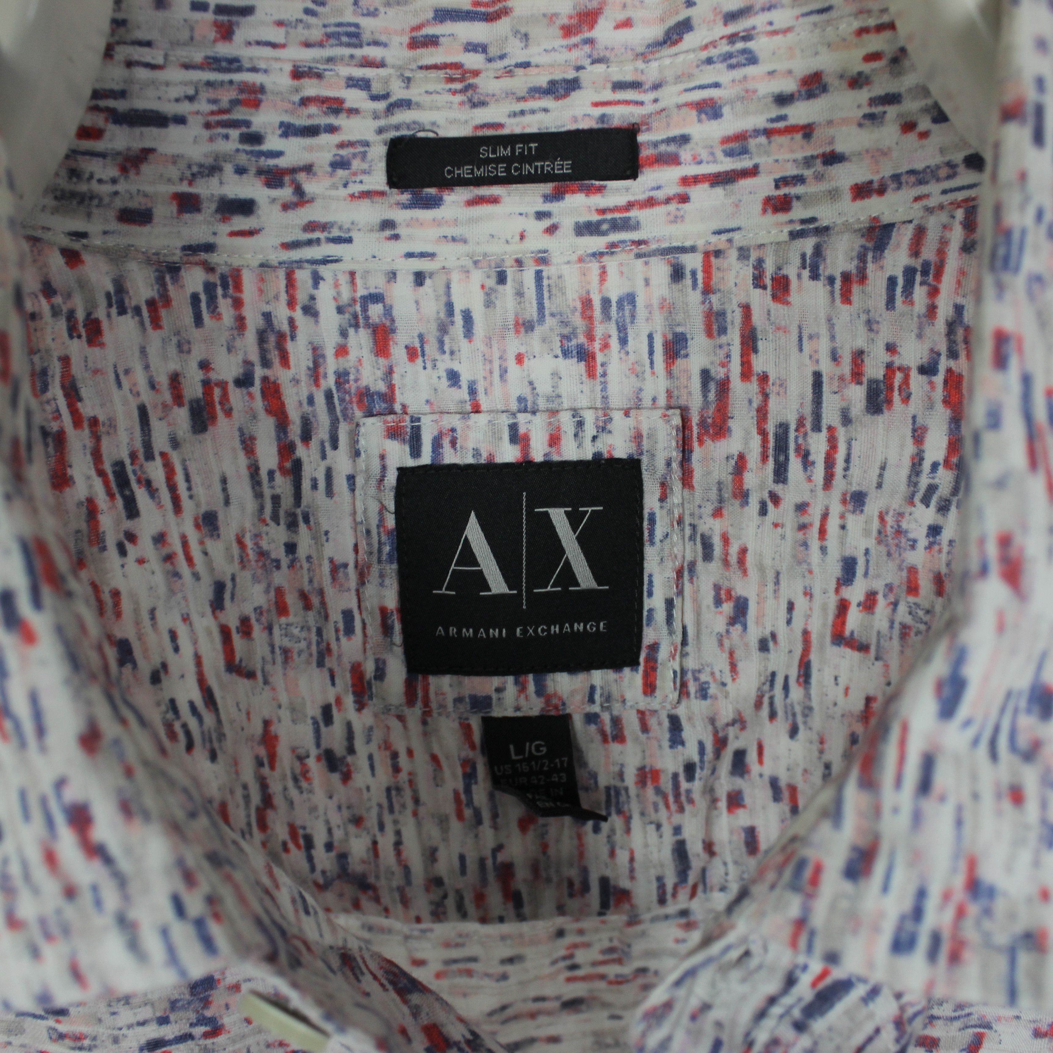 Armani Exchange AX Armani Exchange shirt buttons ups L Size US L / EU 52-54 / 3 - 5 Thumbnail