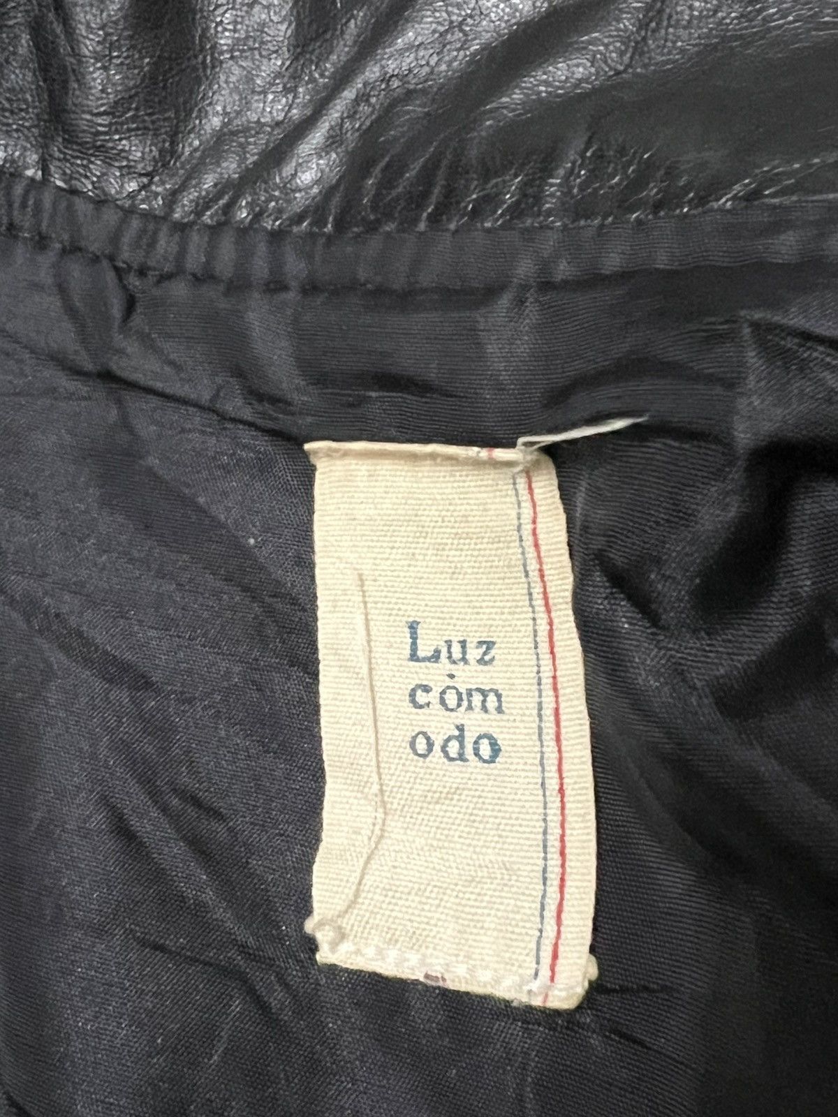 Vintage Luz com odo leather jacket punk rock rare Size US M / EU 48-50 / 2 - 12 Thumbnail