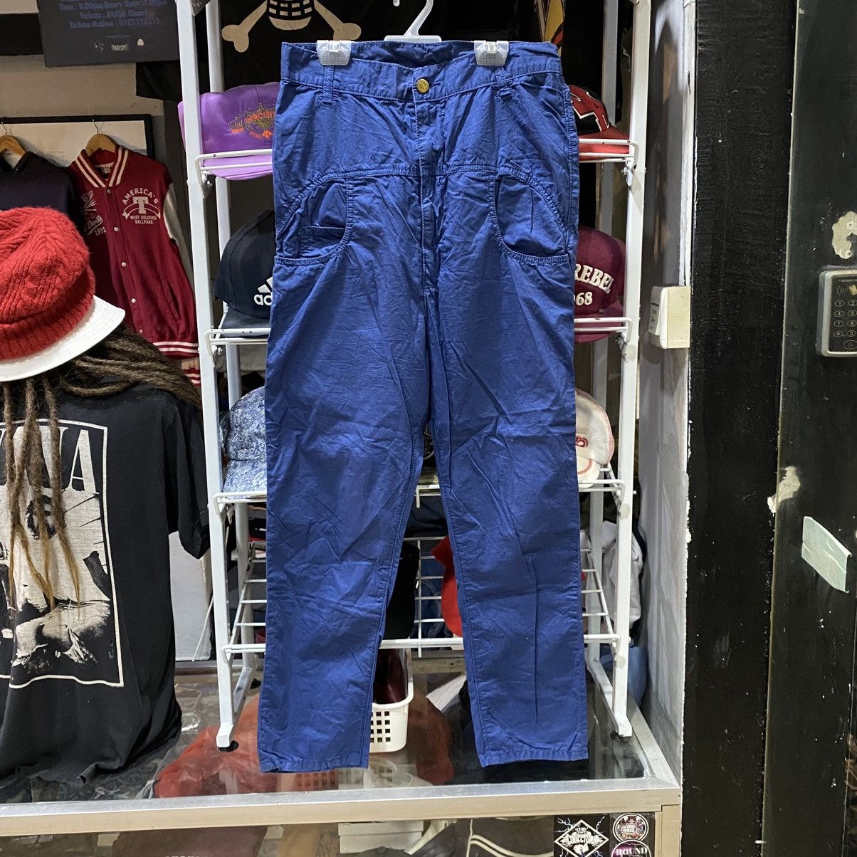 Issey Miyake Miyake Mercibeaucoup Drop Crotch Cargo Multi Pocket Pants Size US 30 / EU 46 - 1 Thumbnail