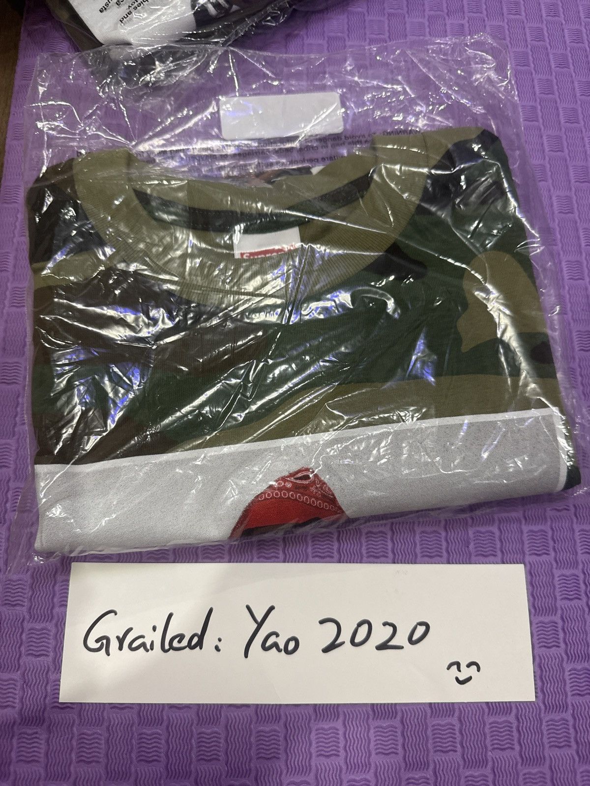 Supreme Supreme playboi Carti Tee Camo S Size US S / EU 44-46 / 1 - 4 Thumbnail