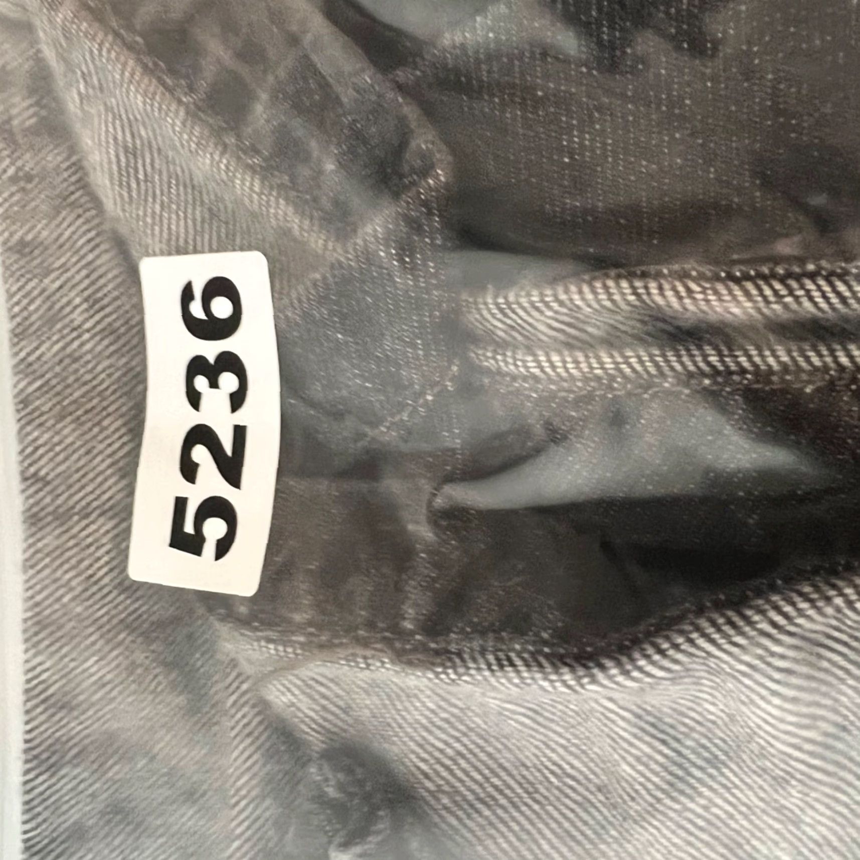 Yohji Yamamoto VINTAGE Yohji Yamamoto Womens Size 4 Dark Gray Denim Maxi Skirt Back Slit Size 27" / US 4 / IT 40 - 7 Thumbnail