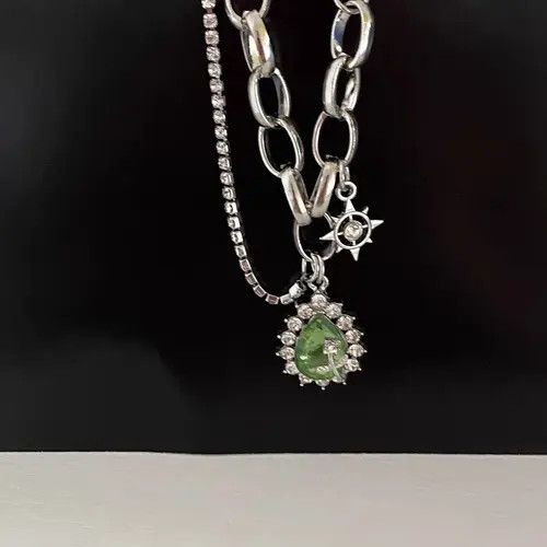 Vintage Retro punk necklace Size ONE SIZE - 8 Thumbnail