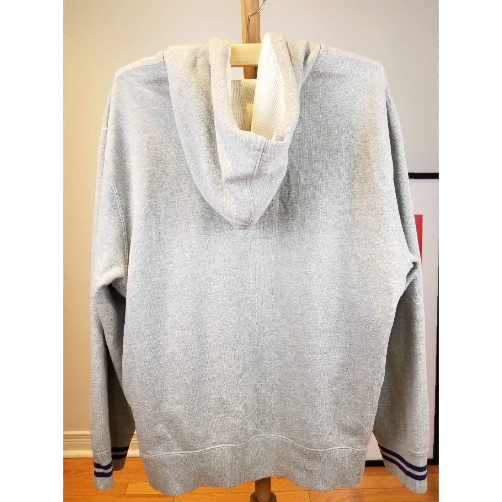 Ralph Lauren VINTAGE Ralph Lauren Polo Beekers Rugby Gray Hoodie Sweatshirt SZ XXLARGE Men Size US L / EU 52-54 / 3 - 6 Thumbnail
