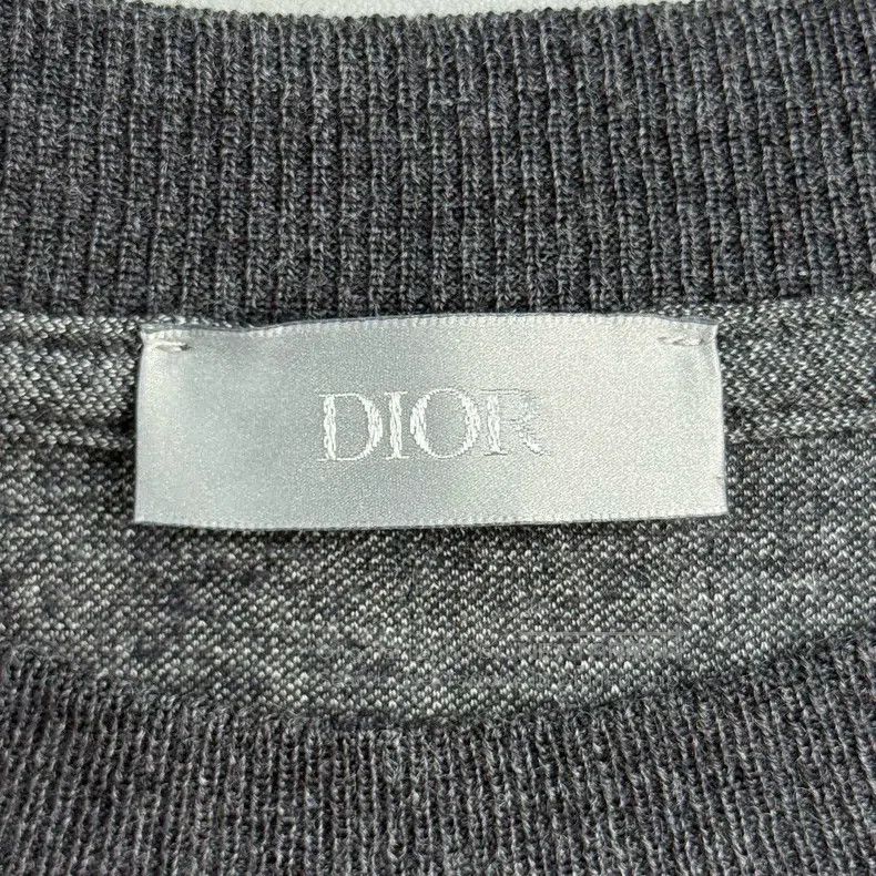 Dior Dior Black and gray vertical striped pocket slogan embroid Size US XL / EU 56 / 4 - 5 Thumbnail
