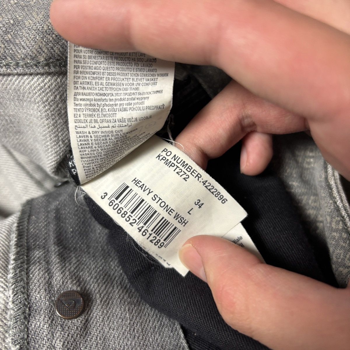 Quiksilver × Vintage vintage quiksilver fade jeans Size US 34 / EU 50 - 9 Thumbnail