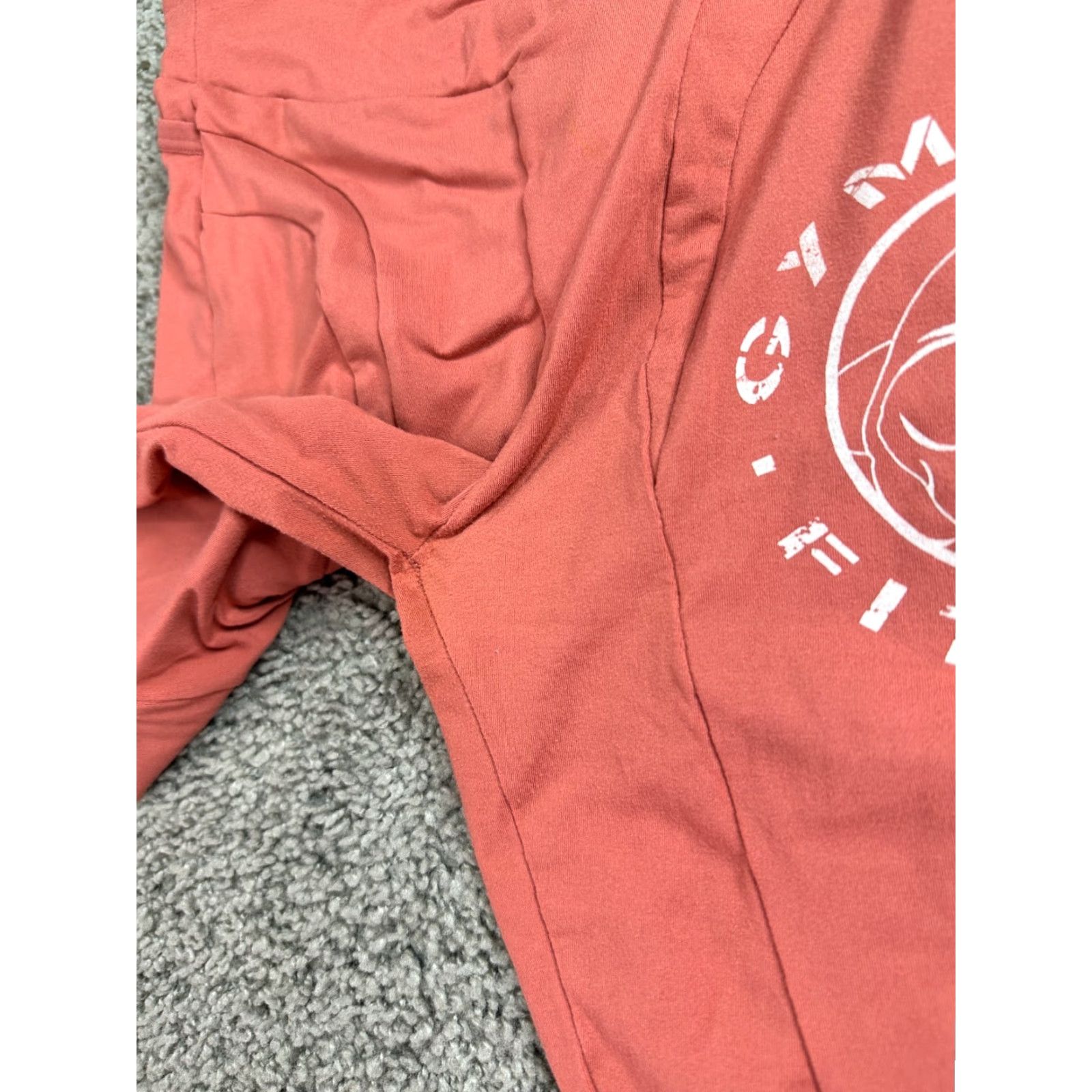 Gymshark Gymshark Leggings Womens XS Pink White Compression Shapewear Activewear Logo 90s? Size 26" / US 2 / IT 38 - 7 Thumbnail