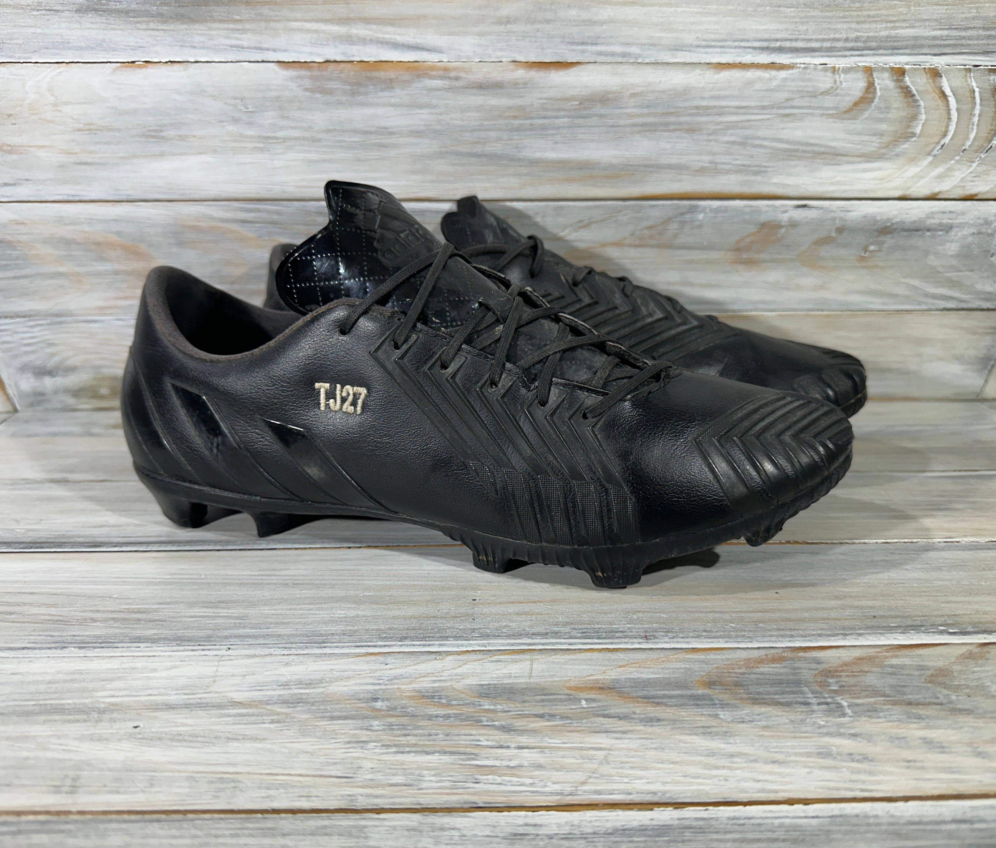 Adidas Adidas Predator Instinct Black Pack FG Football Cleats Boots Size US 10.5 / EU 43-44 - 13 Thumbnail