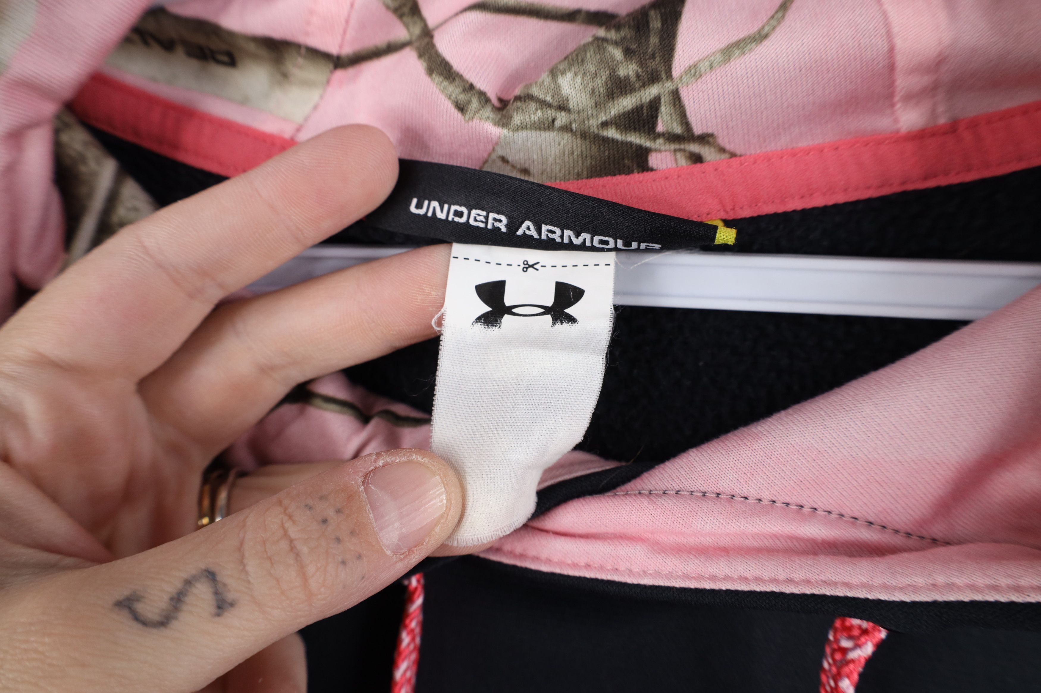 Under Armour Under Armour Big Logo Hoodie Sweatshirt Black UA Storm Size L / US 10 / IT 46 - 10 Thumbnail