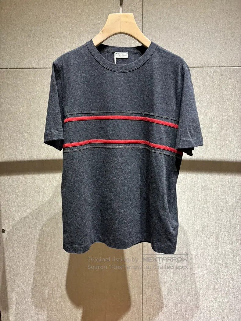 Brunello Cucinelli Brunello Cucinelli Women's Summer Crew Neck Short Sleeve T Size M / US 6-8 / IT 42-44 - 1 Thumbnail