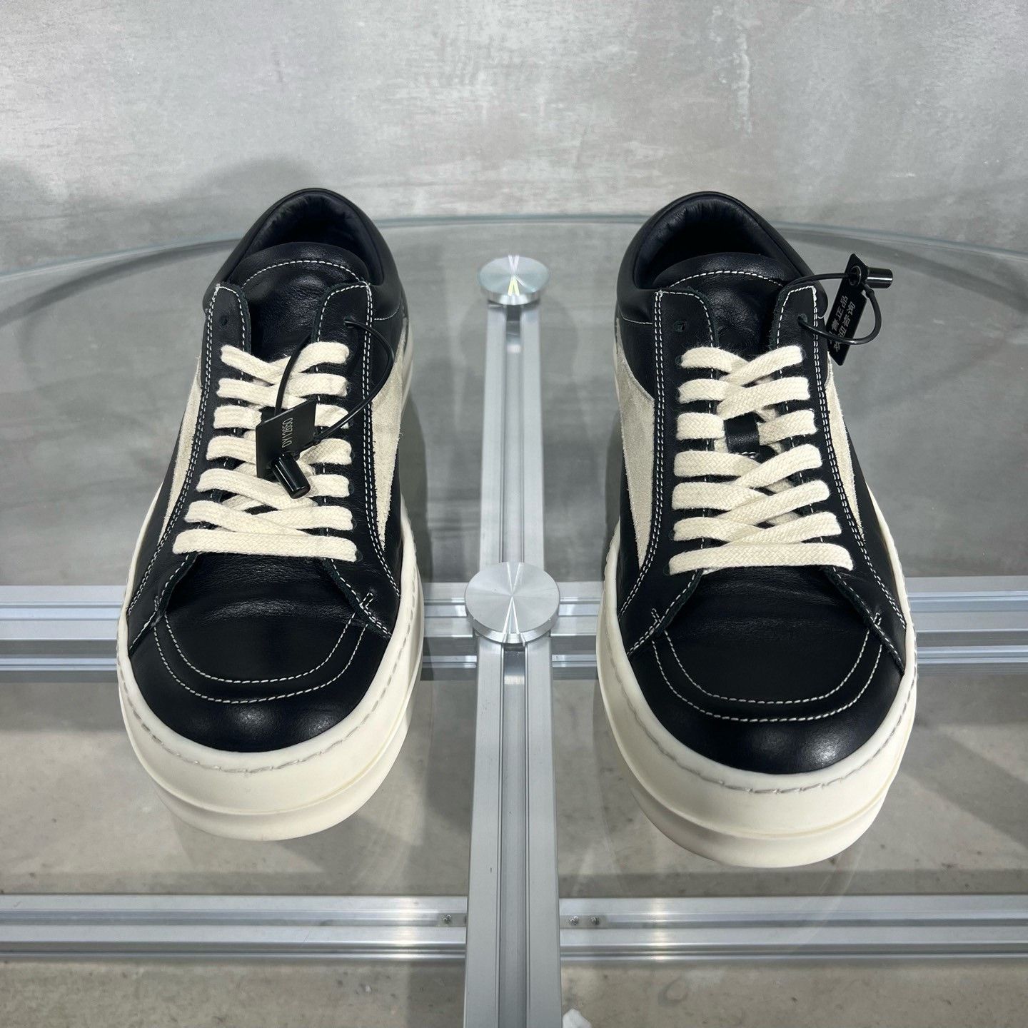 Rick Owens × Rick Owens Drkshdw RICK OWENS Low Top Ramones Size 41