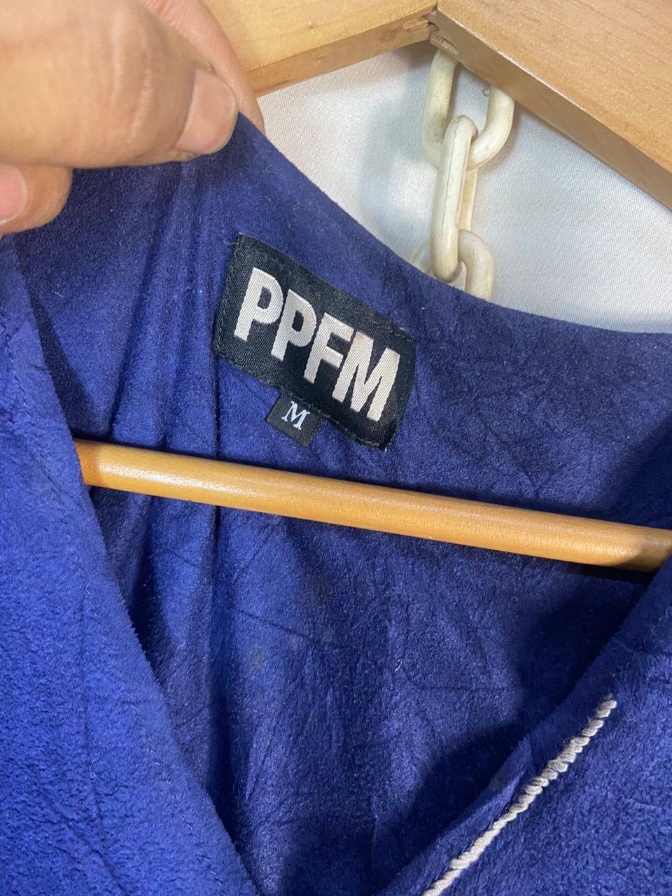 Designer × Japanese Brand × PPFM Ppfm printed long sleeve vneck tshirt Size US M / EU 48-50 / 2 - 4 Thumbnail