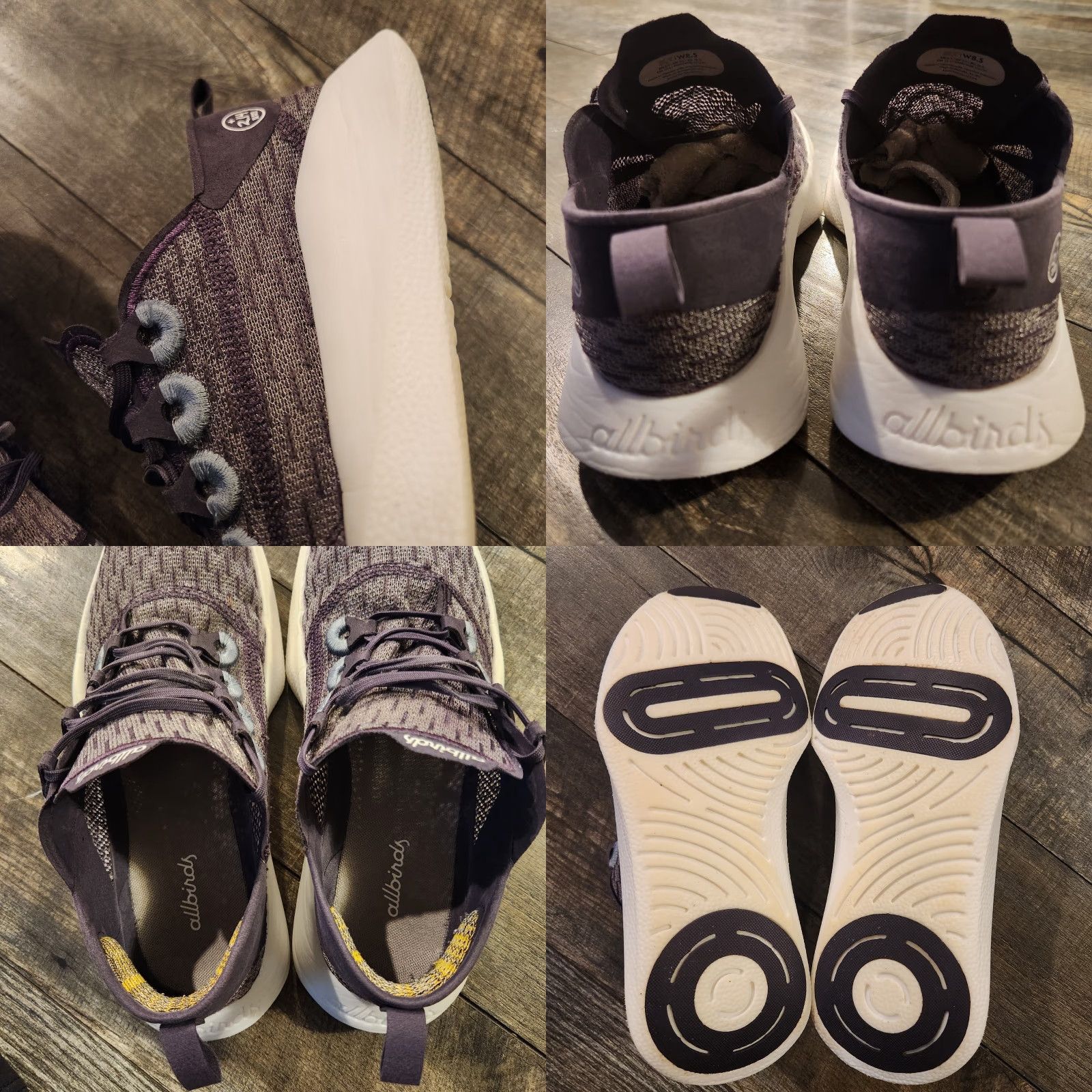 Allbirds Allbirds SLT SuperLight Trainers Womens 8.5 Thunder Purple Light Athletic Womens Size US 6 / IT 36 - 9 Thumbnail