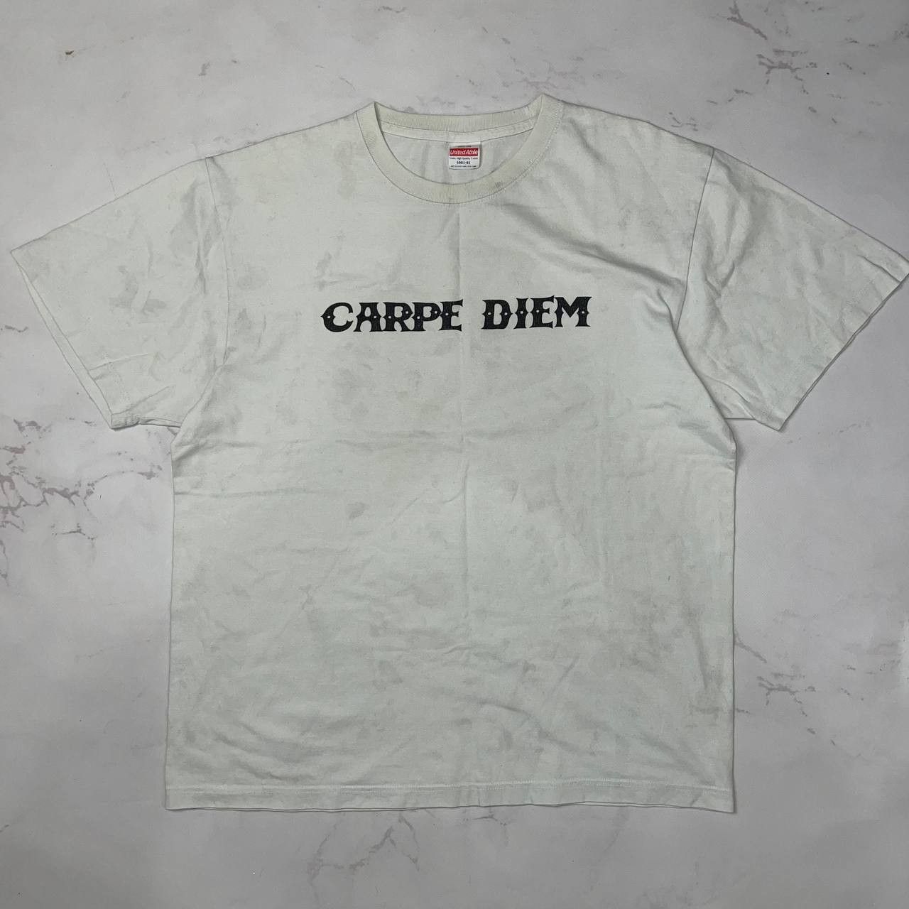 Vintage Capre Diem Brazilian Jiu-Jitsu Big Logo T Shirt White Size L Size US L / EU 52-54 / 3 - 8 Thumbnail