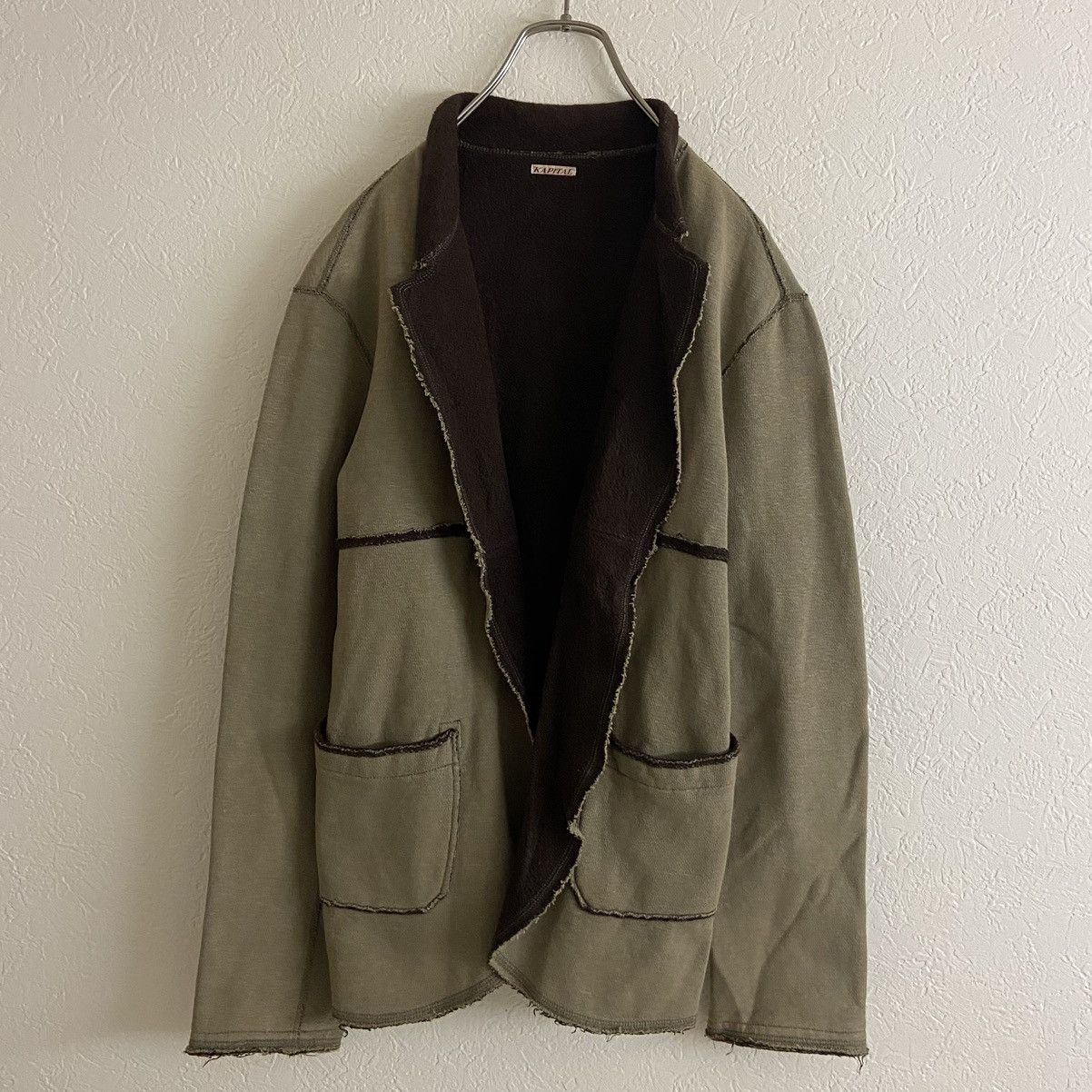 Kapital KAPITAL vintage weathering sweat " Haori " (Put on) Size US M / EU 48-50 / 2 - 1 Thumbnail
