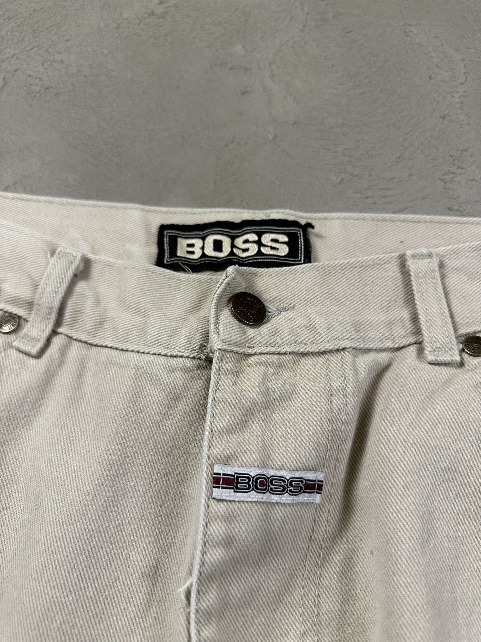 Vintage 90s Vintage BOSS Oversized Hiphop Skate Denim Pants Size US 32 / EU 48 - 6 Thumbnail