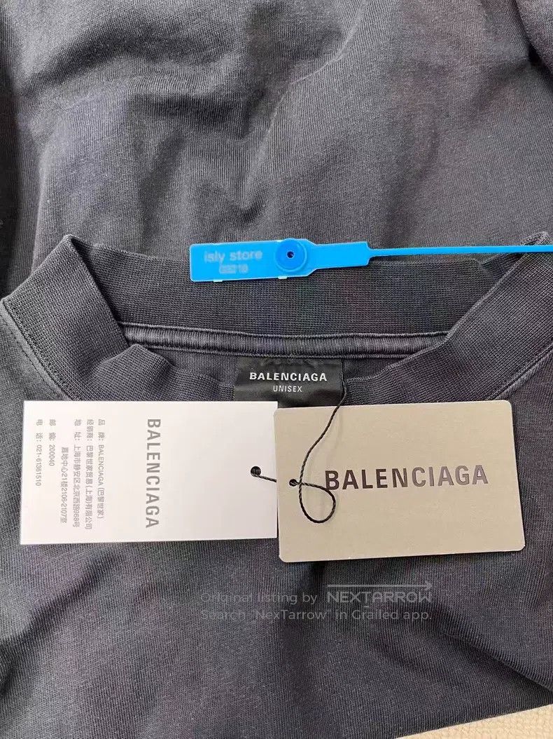 Balenciaga Balenciaga Casual Crew Neck Short Sleeve T-Shirt Size US XL / EU 56 / 4 - 5 Thumbnail