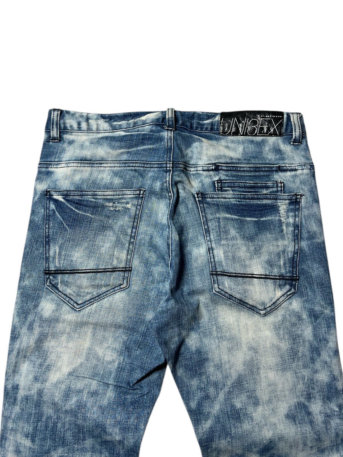 Japanese Brand Vintage Kai Aakmann Baggy Distressed Acid Washed Pants Size US 30 / EU 46 - 10 Thumbnail