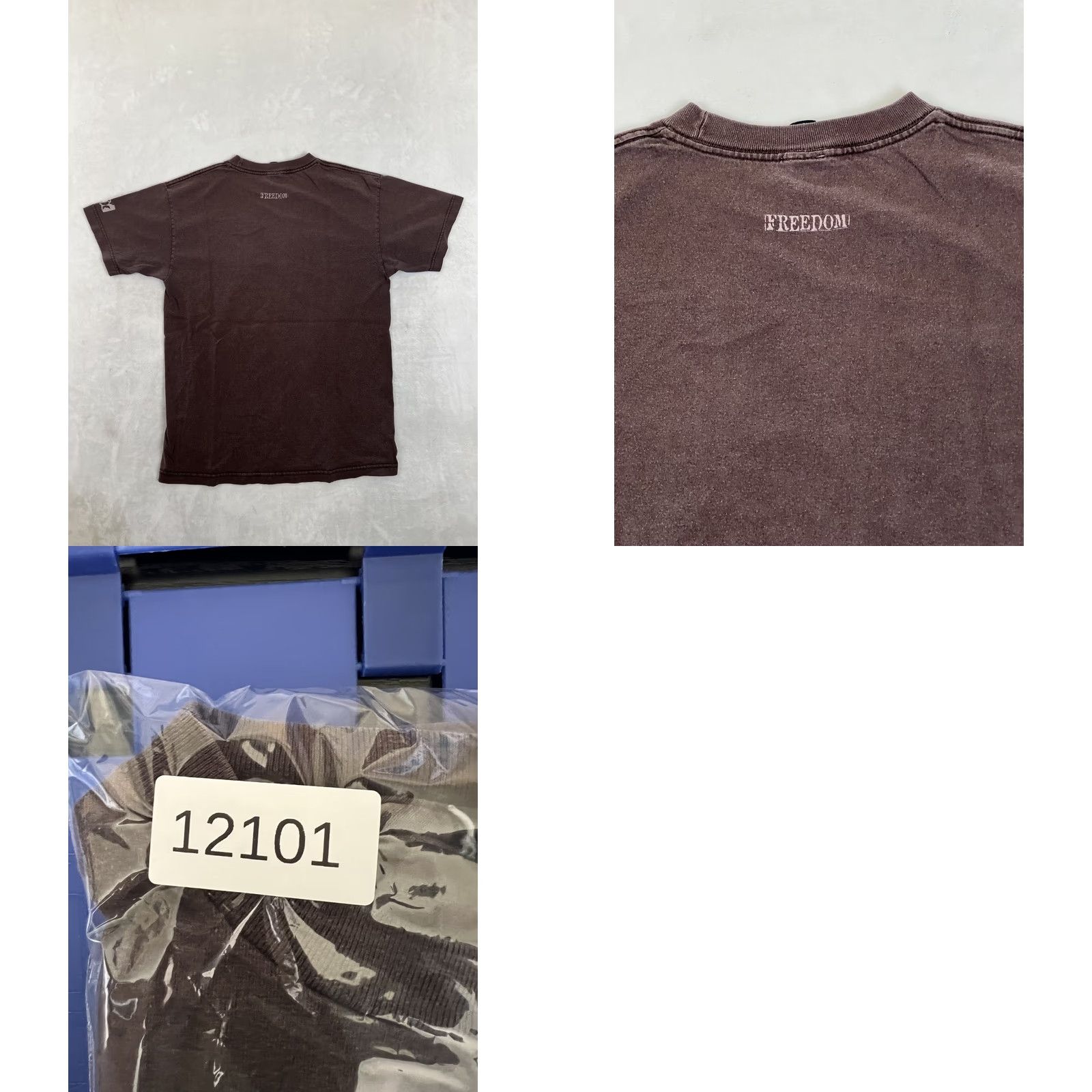 Hurley VINTAGE Hurley T-Shirt Brown 80s/90s Gothic Grunge Logo Crew Neck Short Sleeve Mens XL Size US XL / EU 56 / 4 - 8 Thumbnail