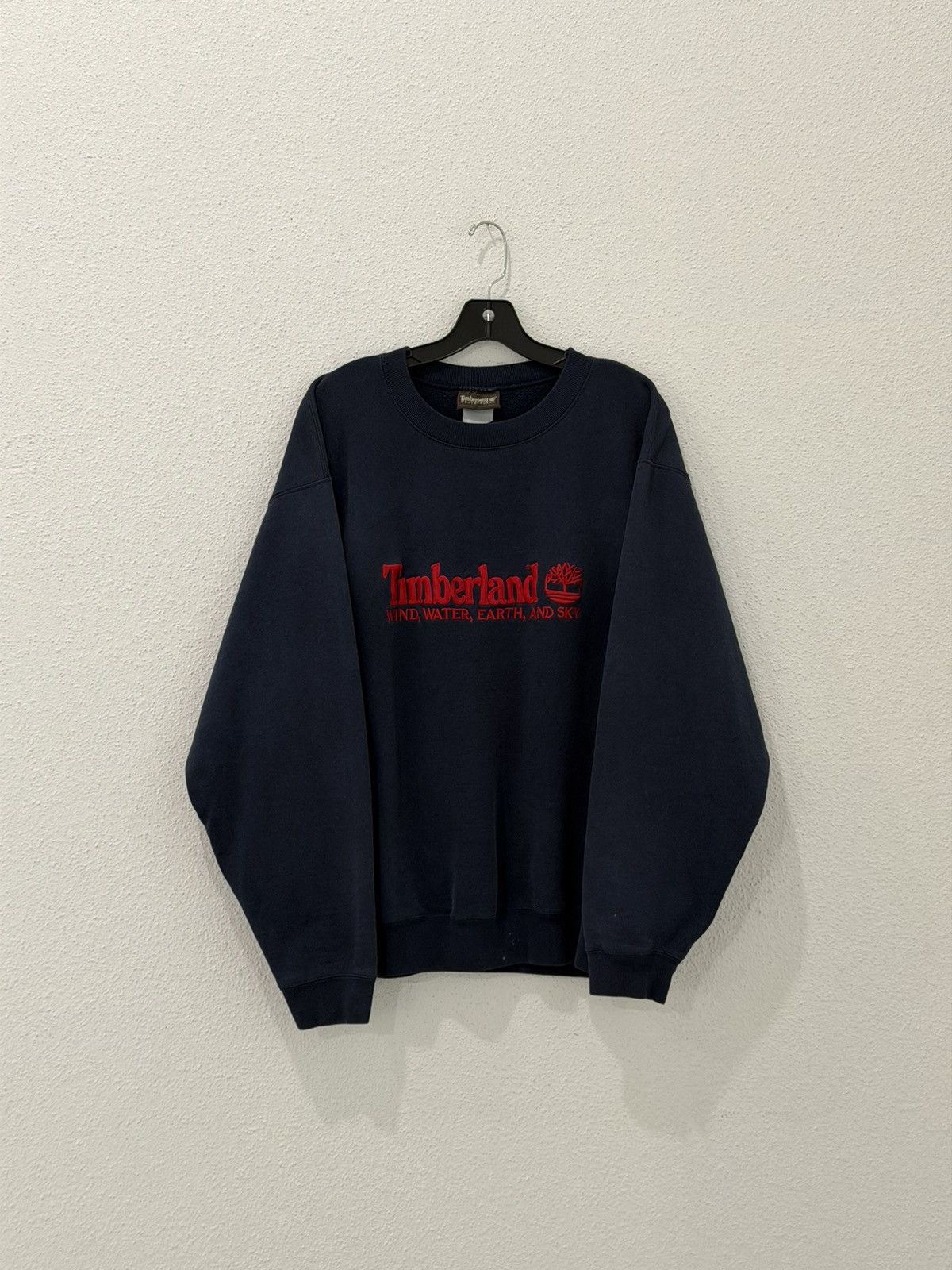 Supreme × Timberland Vintage 90s Timberland Weather Gear Embroidered Crewneck L Size US L / EU 52-54 / 3 - 2 Thumbnail