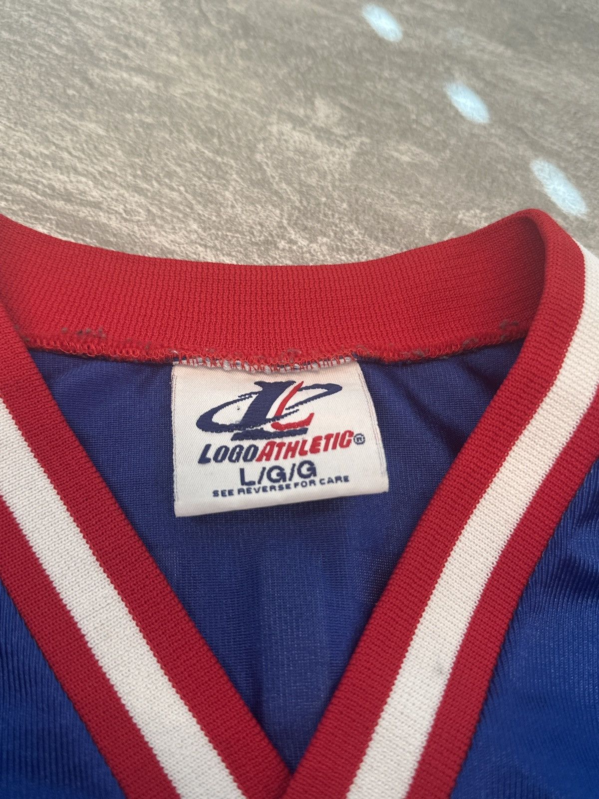 Logo Athletic × Vintage Vintage 90s Chris Spielman #54 Bills Jersey Logo Athletic Size US L / EU 52-54 / 3 - 7 Thumbnail