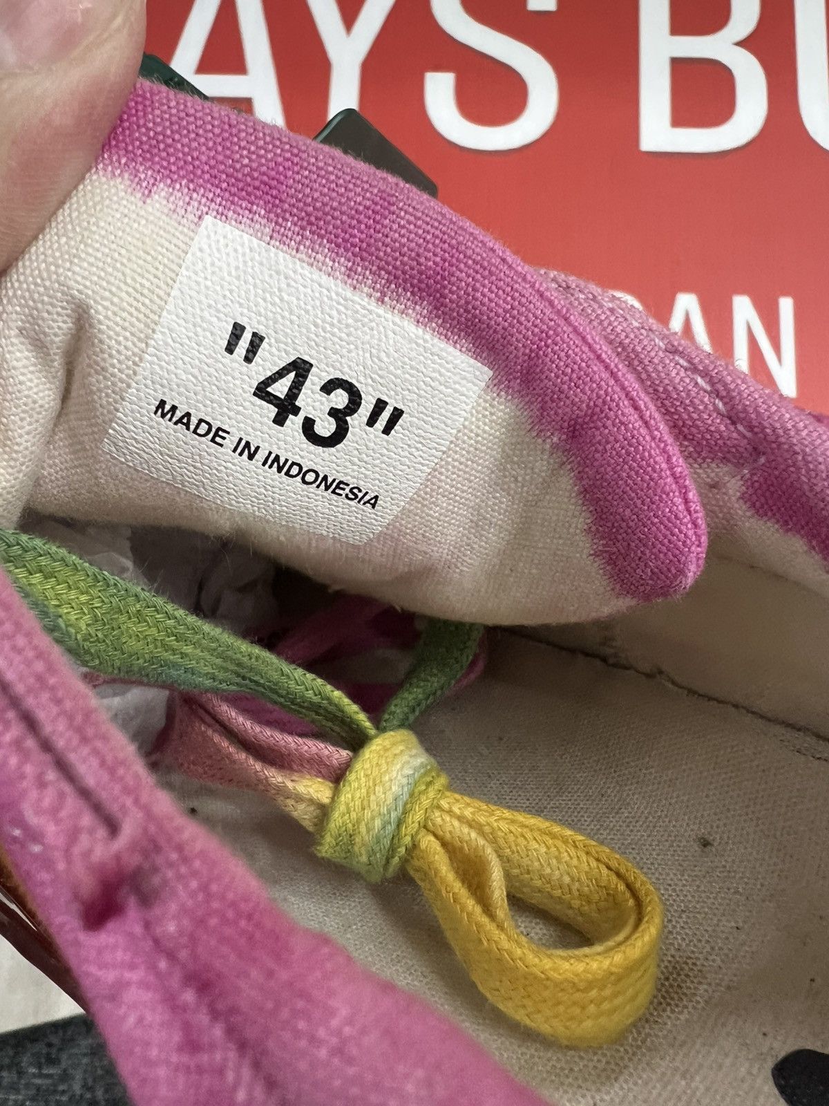 Off-White Off White Tye- Die Sneaker Size 43/10M Size US 10 / EU 43 - 7 Thumbnail