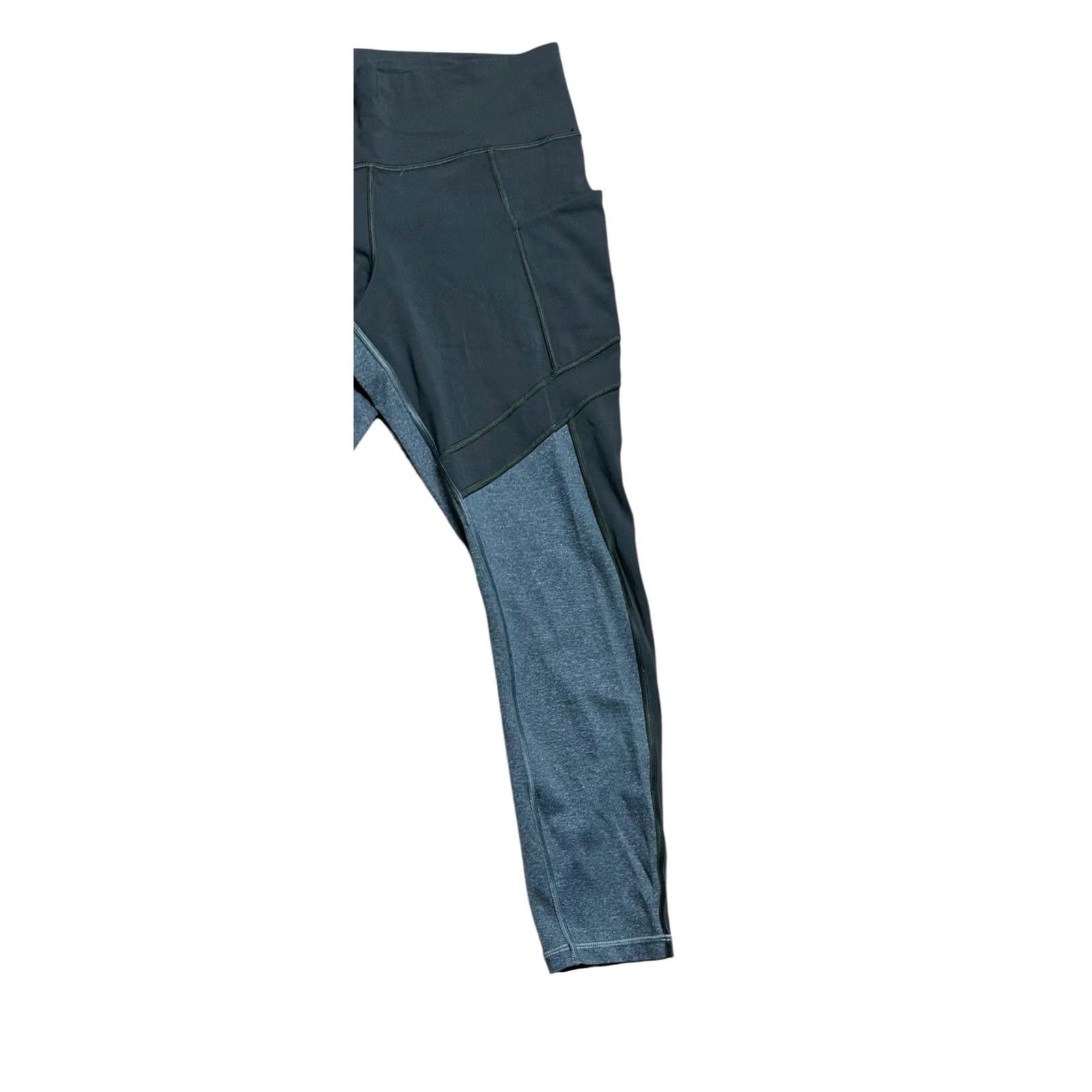 Athleta Athleta Leggings Colorblock Up For Anything Tight Gray Women Size M Pockets 7/8 Athletic Activewear Womens Size 32" / US 10 / IT 46 - 3 Thumbnail