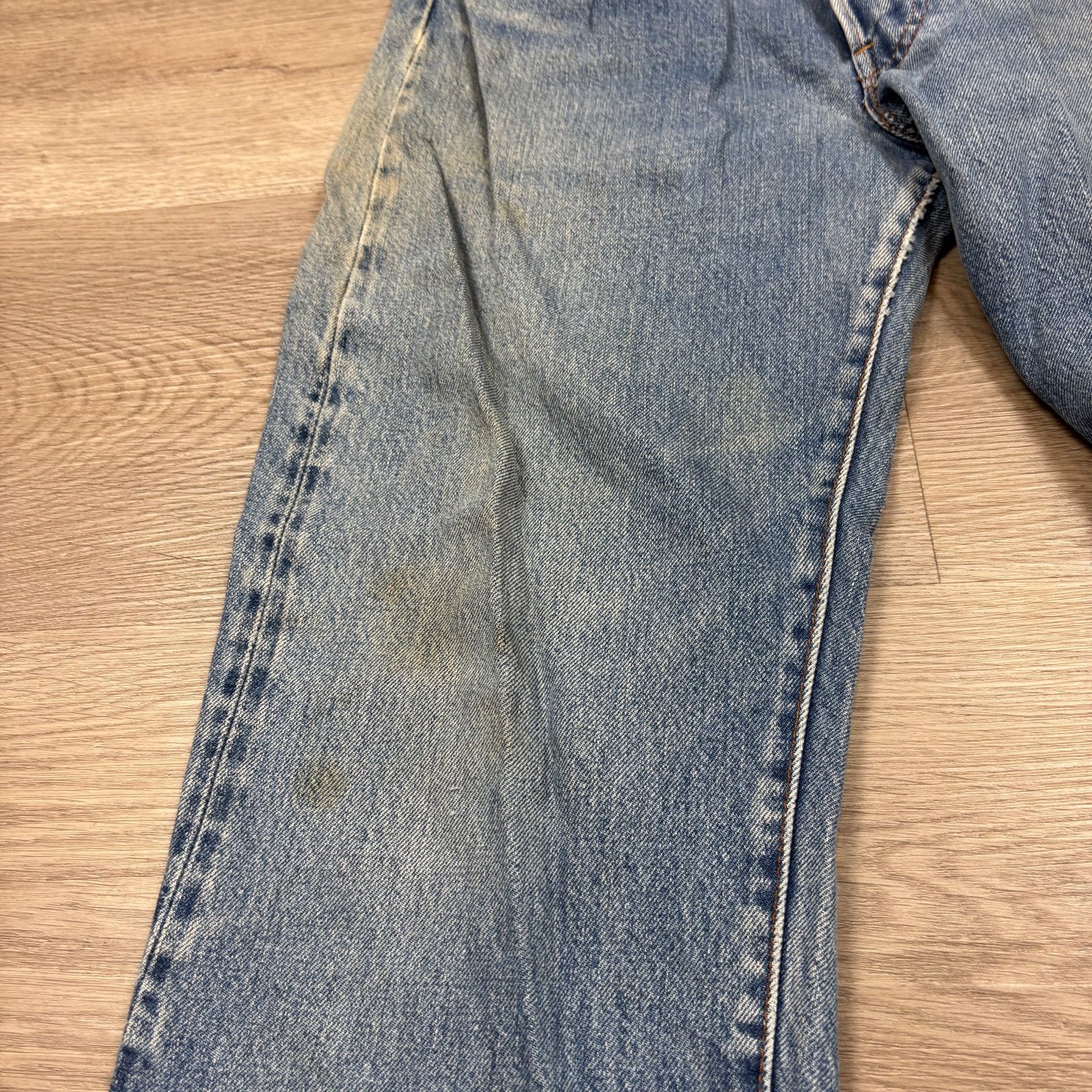 Levi's × Vintage Vintage 80s Levi's 501 Selvedge Denim Redline Jeans 30x30 Size US 30 / EU 46 - 12 Thumbnail