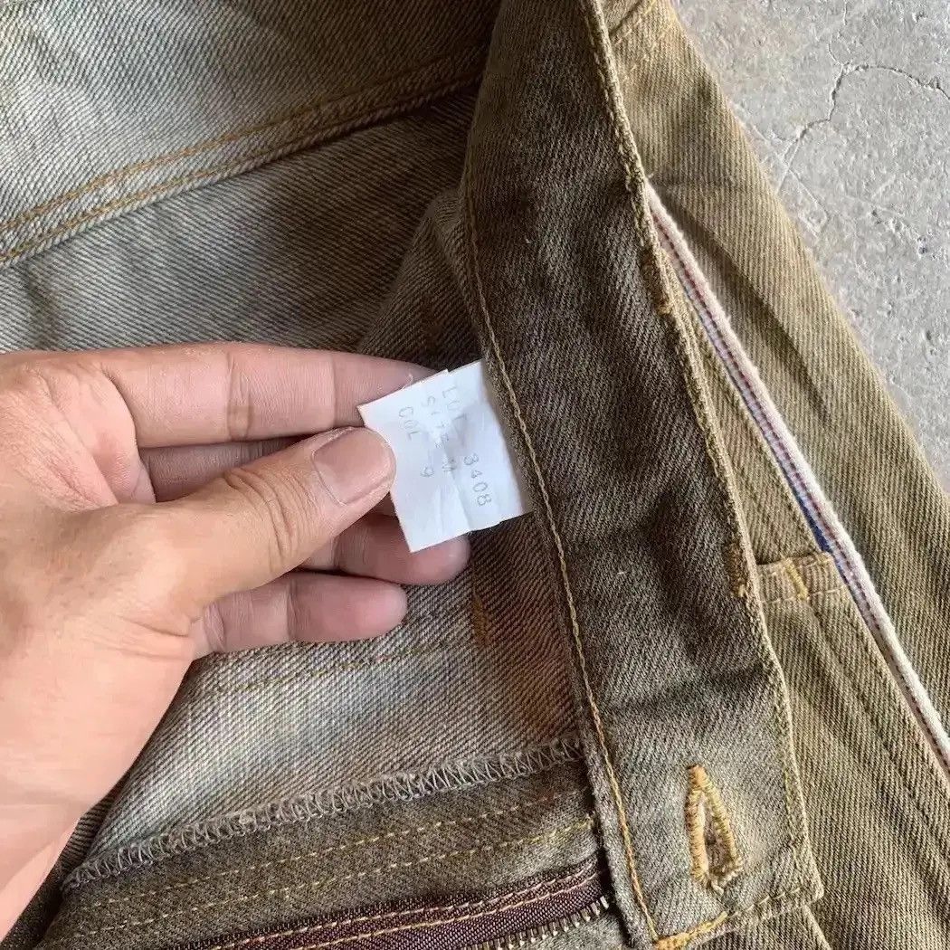 If Six Was Nine SUPER SICKS🔥REDLINE JAPANESE VTG SELVEDGE RUSTY DIRTY JEANS Size US 32 / EU 48 - 9 Thumbnail