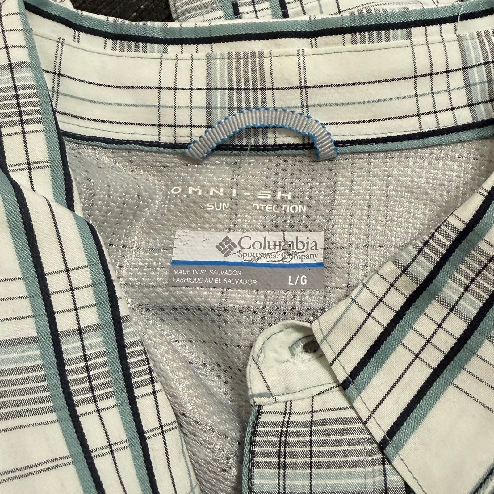 Columbia Columbia Omni-Shade Technical Plaid Shirt | Sz L Size US L / EU 52-54 / 3 - 6 Thumbnail