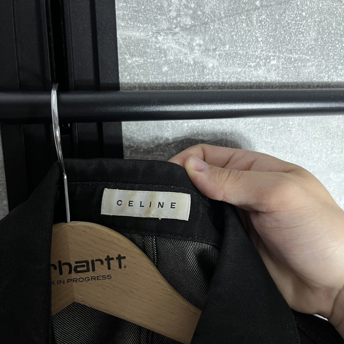 Celine CELINE PARIS PHOEBE PHILO SILK COTTON DENIM TRUCKER JACKET Size US S / EU 44-46 / 1 - 15 Thumbnail