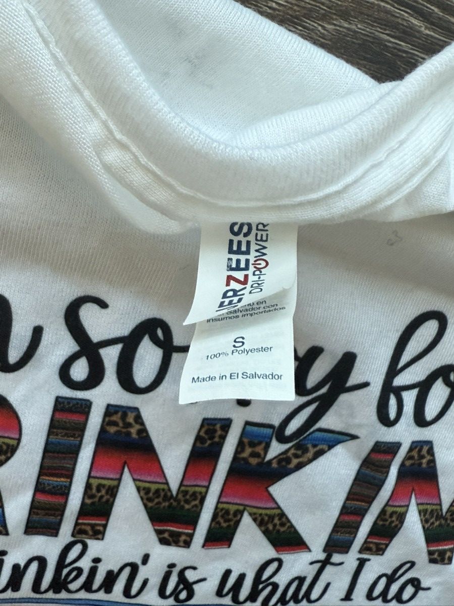 Band Tees × Vintage Drinking Shirt Size US S / EU 44-46 / 1 - 2 Thumbnail