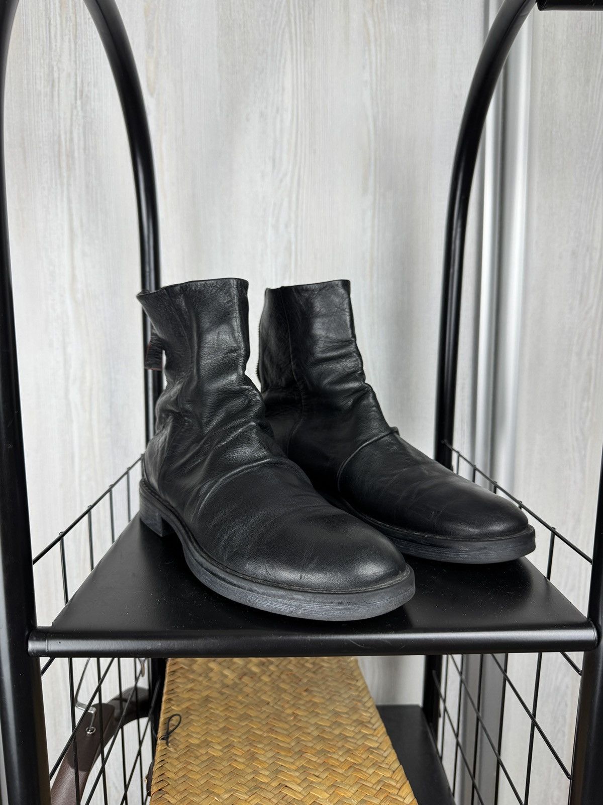 Other Poesie Veneziane black leather vintage style ankle boots 39 Size US 9 / IT 39 - 4 Thumbnail