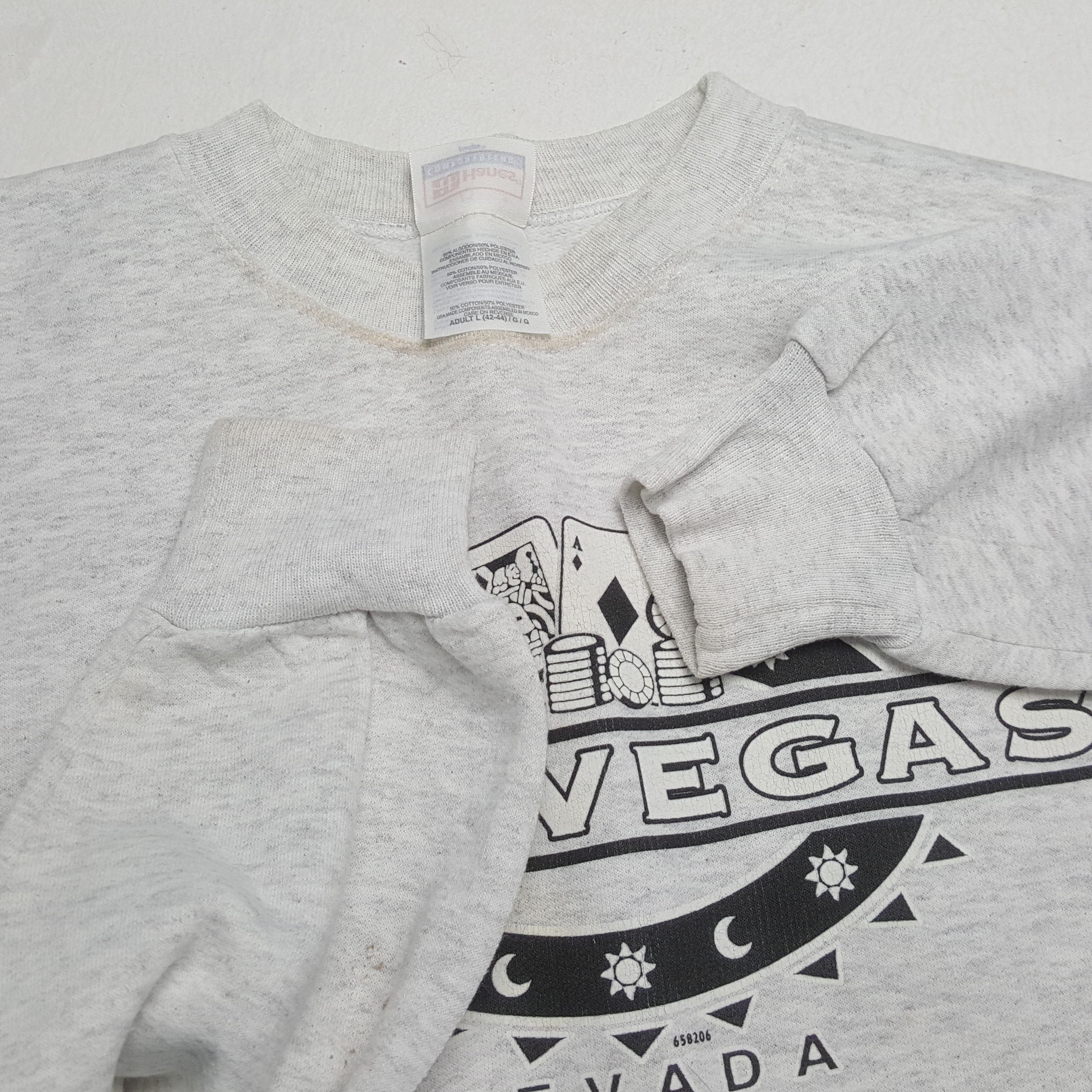 Vintage Vintage LAS VEGAS NEVADA American State Casino Sweatshirts Size US L / EU 52-54 / 3 - 8 Thumbnail